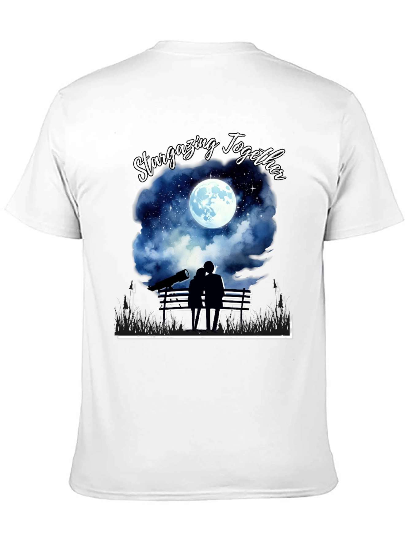 Stargazing Together Graphic T-Shirt