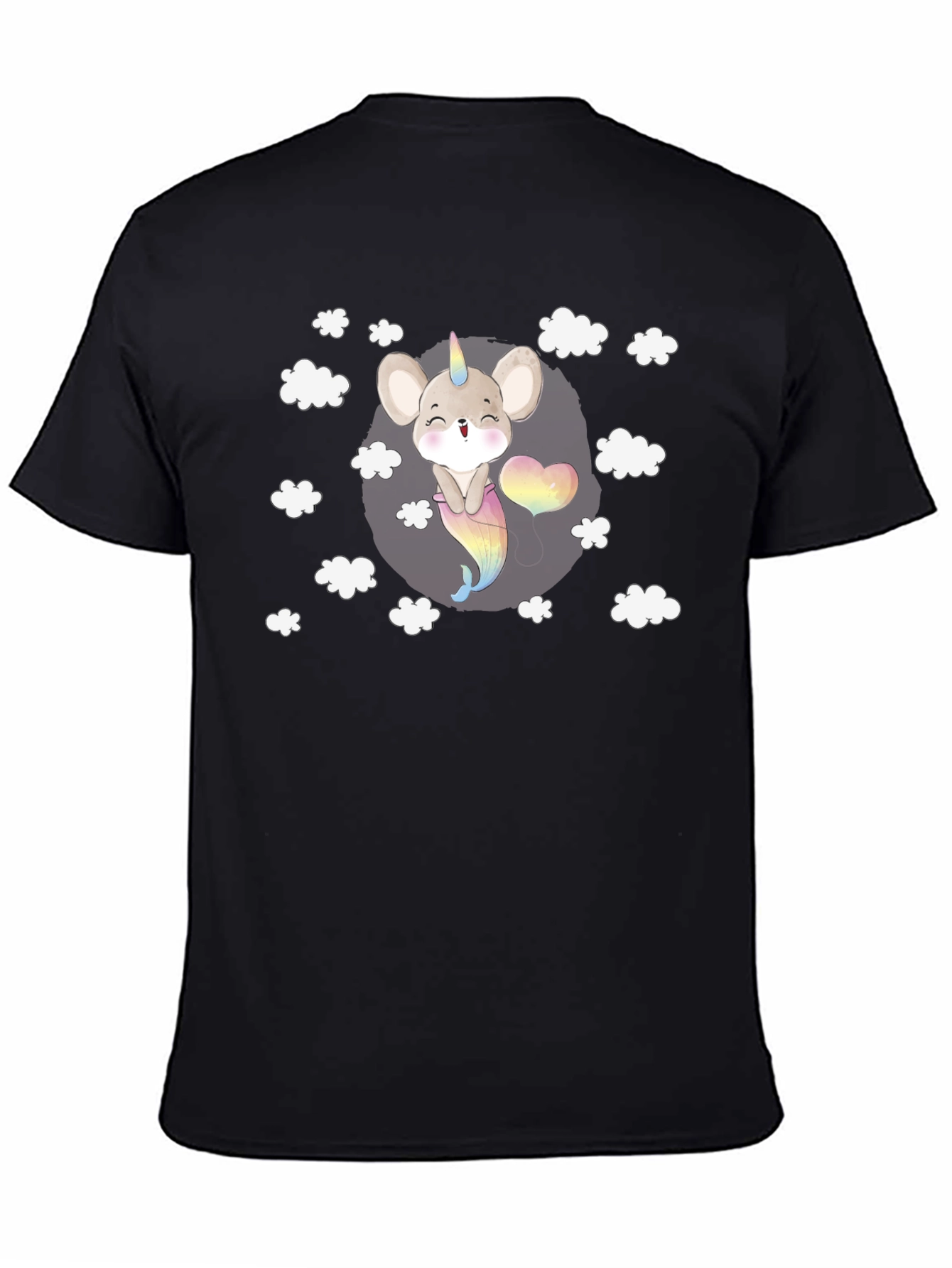 Cute Unicorn Mouse Graphic Tee