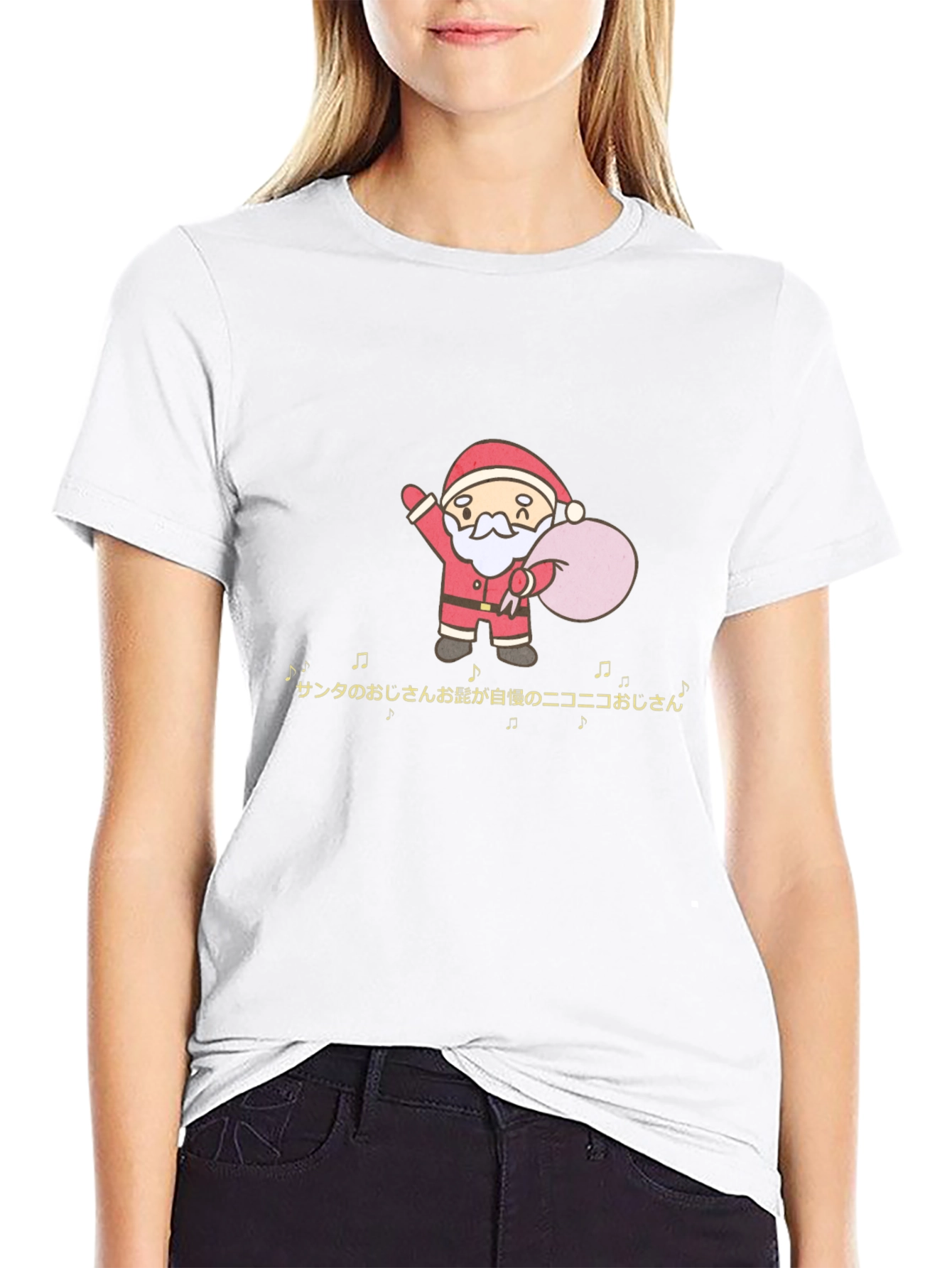 Santa Graphic Tee - Holiday Cheer