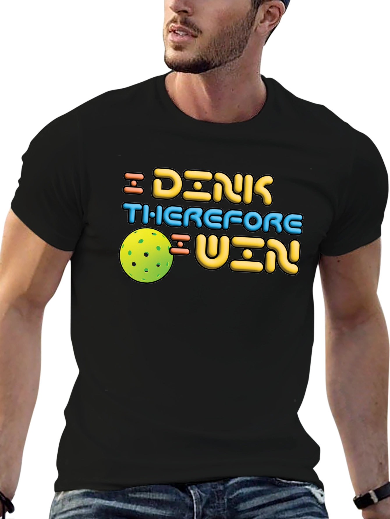 Dink Therefore I Win Pickleball T-Shirt