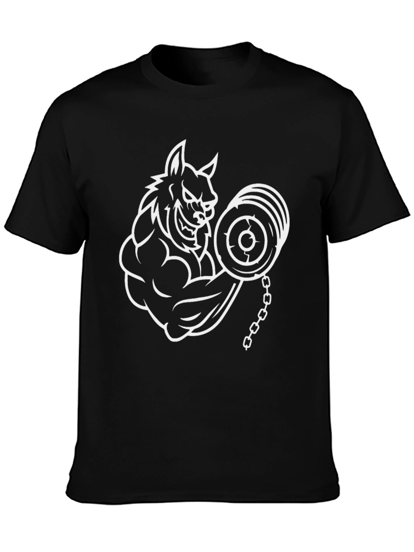 Wolf Gym T-Shirt - Fitness Beast Mode