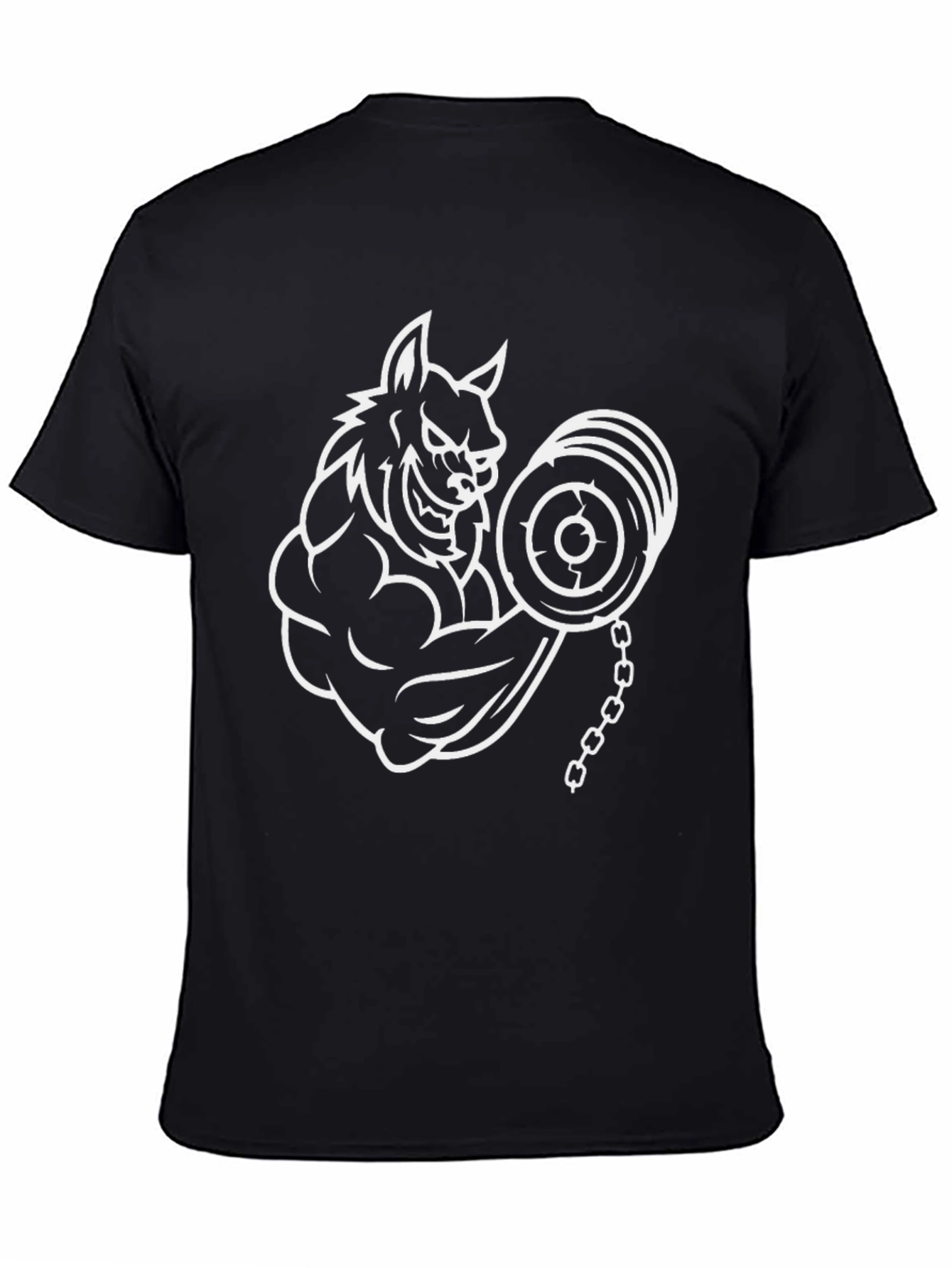 Wolf Gym T-Shirt - Fitness Beast Mode