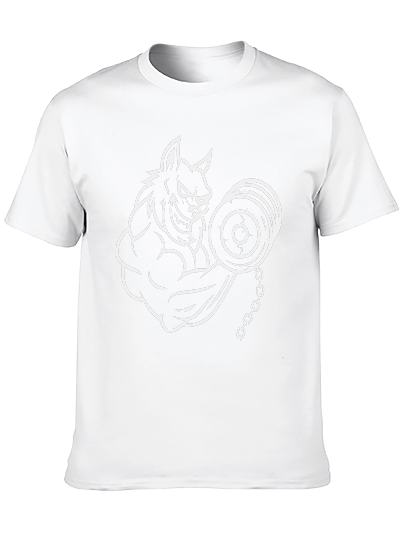 Wolf Gym T-Shirt - Fitness Beast Mode