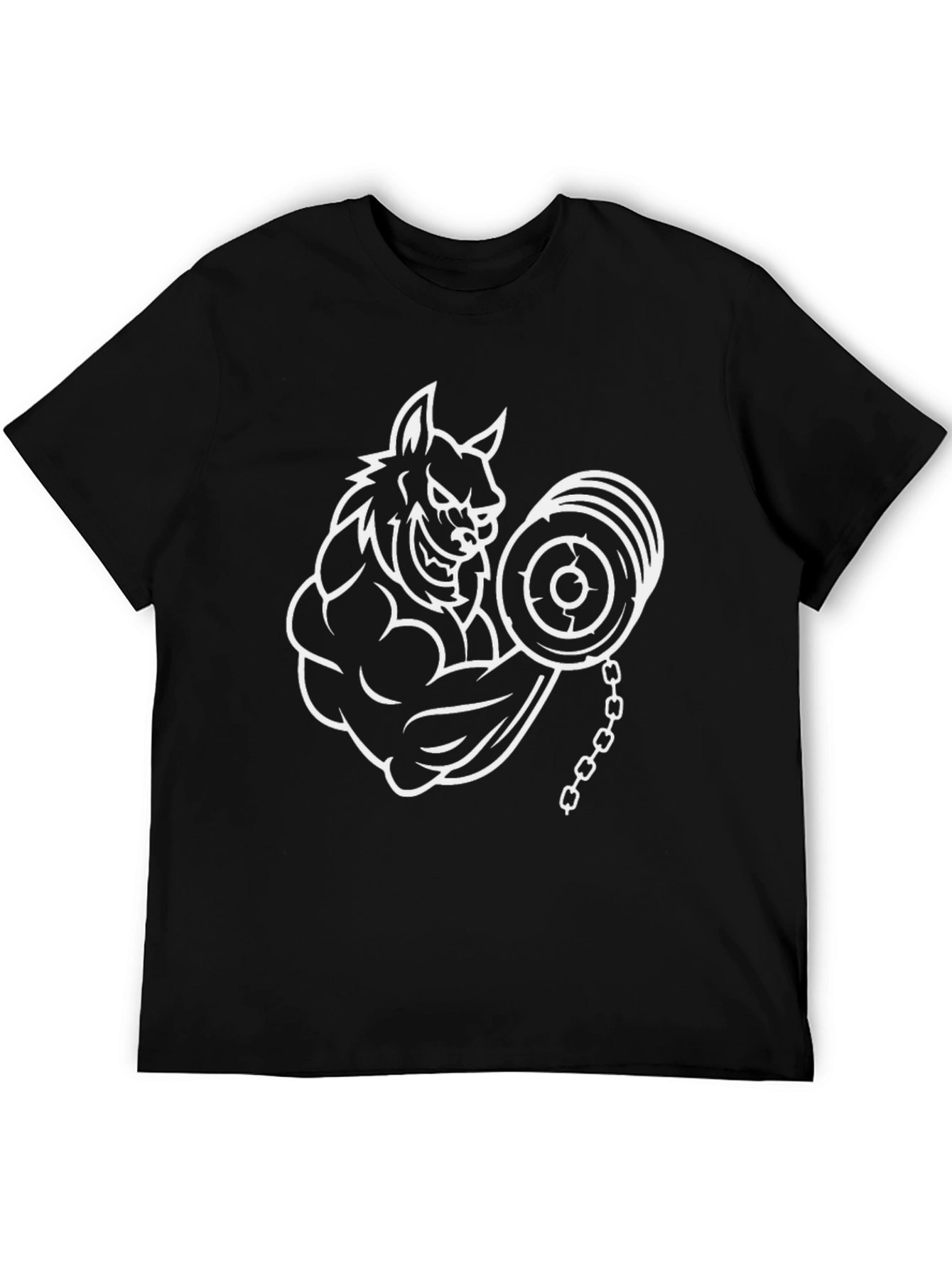 Wolf Gym T-Shirt - Fitness Beast Mode