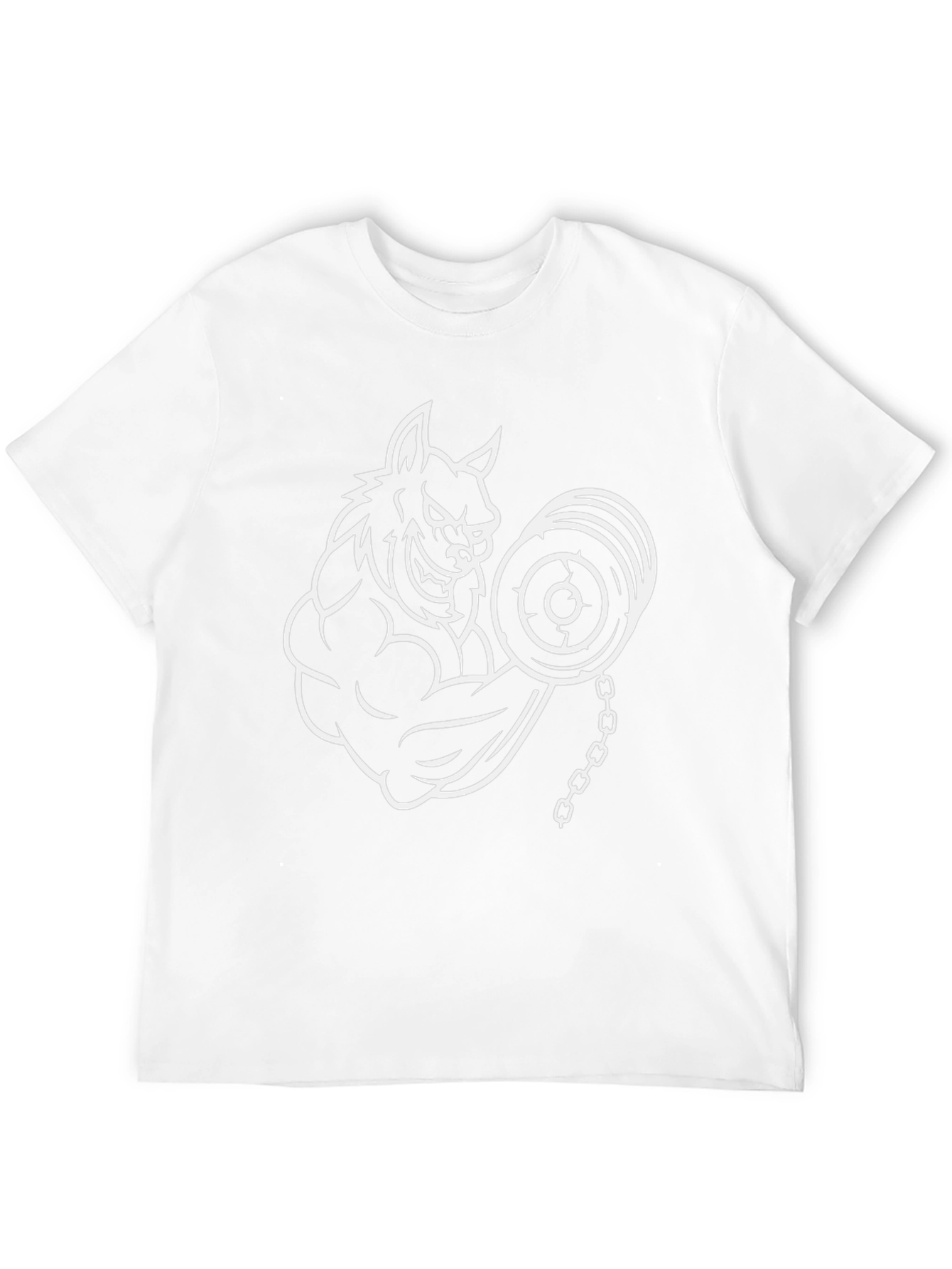 Wolf Gym T-Shirt - Fitness Beast Mode