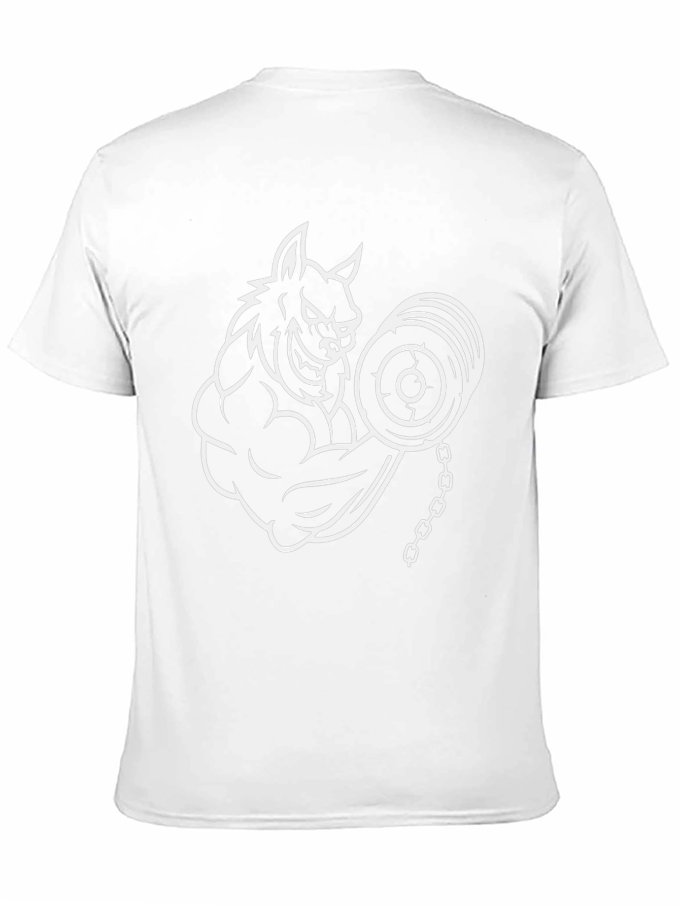 Wolf Gym T-Shirt - Fitness Beast Mode