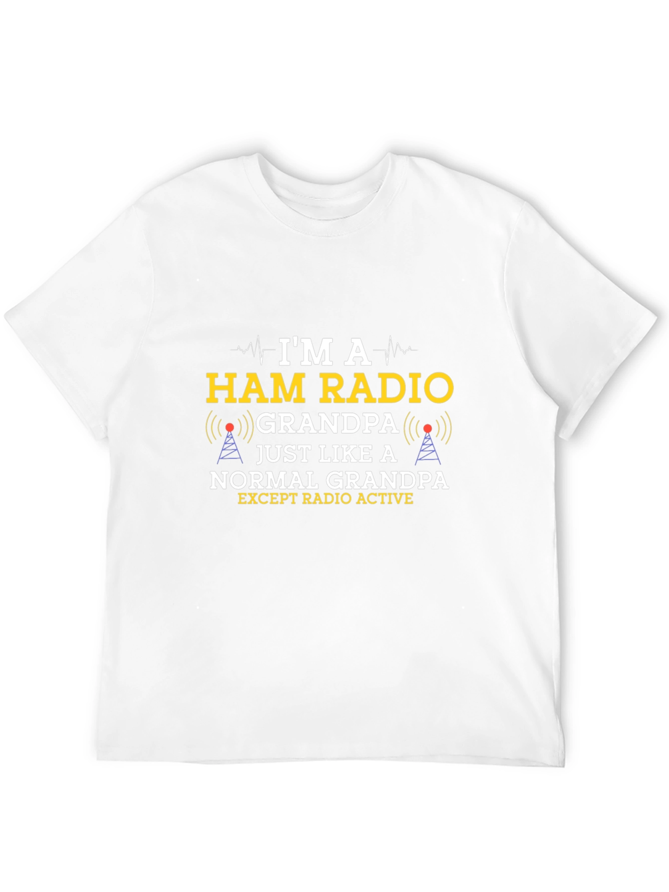 Ham Radio Grandpa Novelty T-Shirt