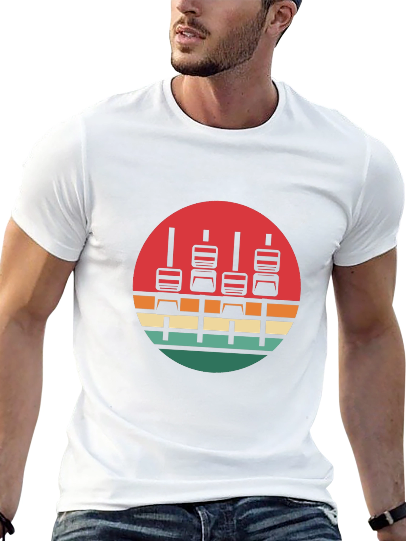 Retro Audio Mixer T-Shirt
