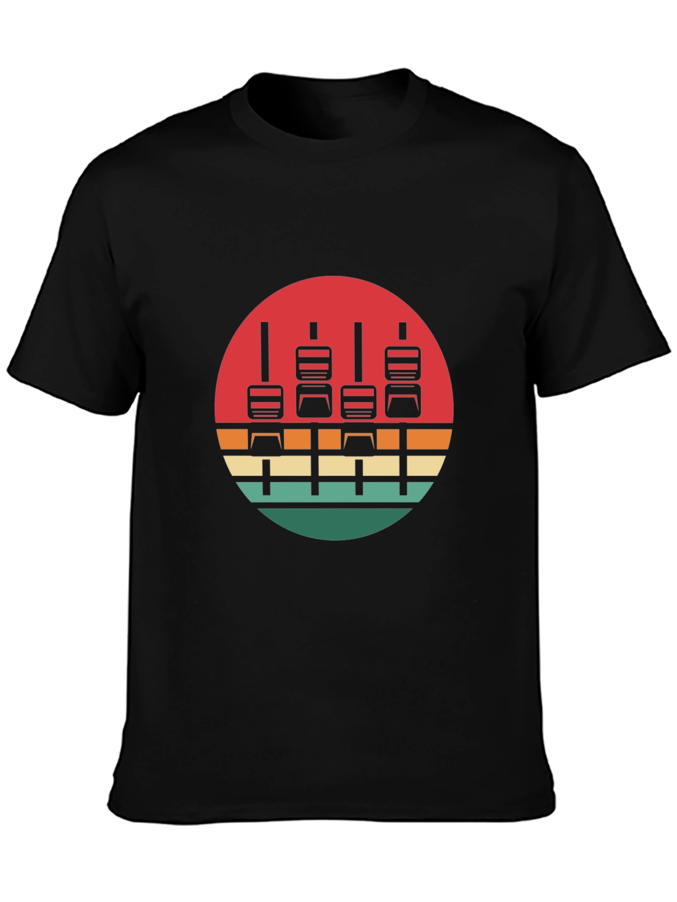 Retro Audio Mixer T-Shirt