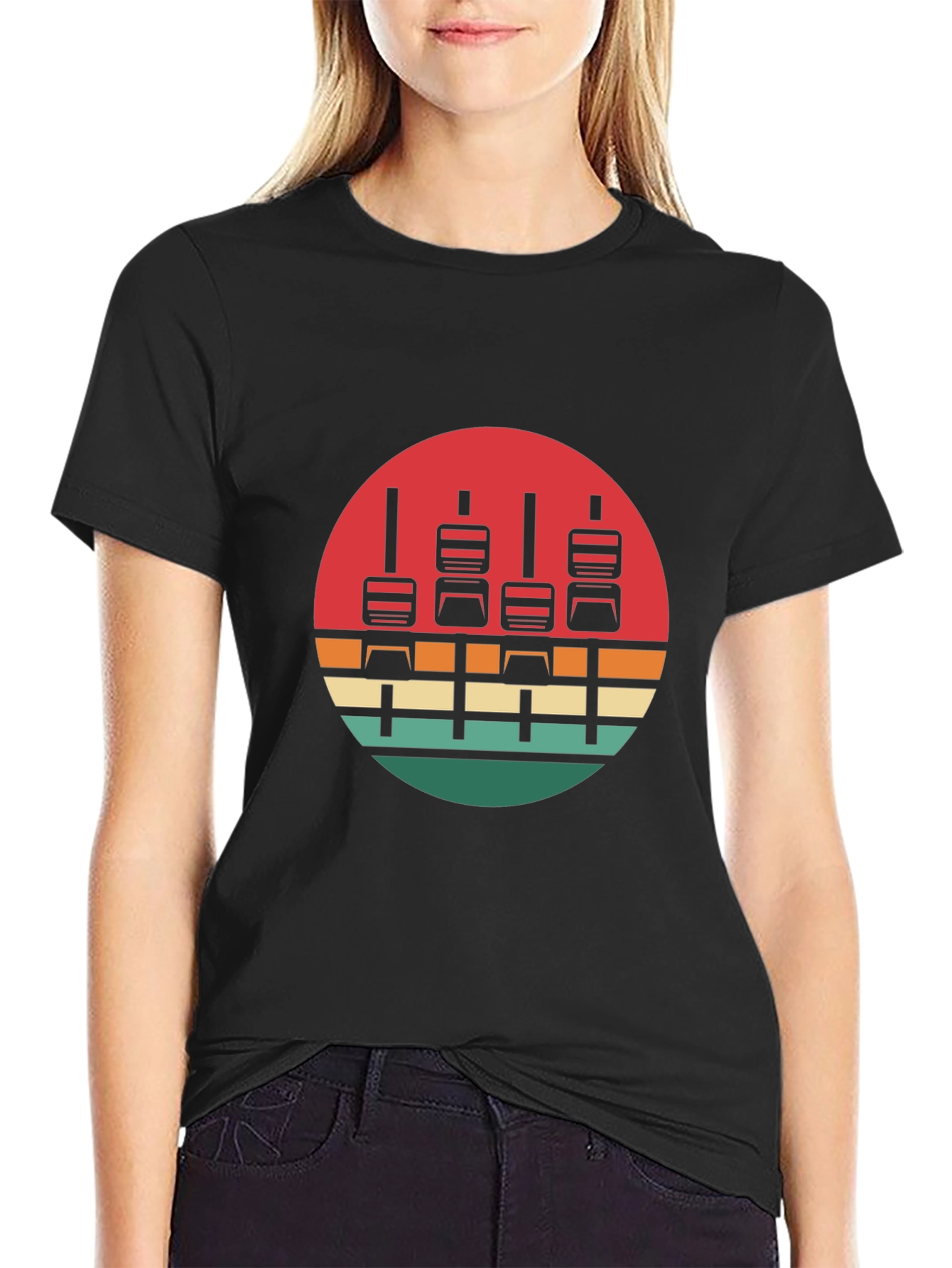 Retro Audio Mixer T-Shirt