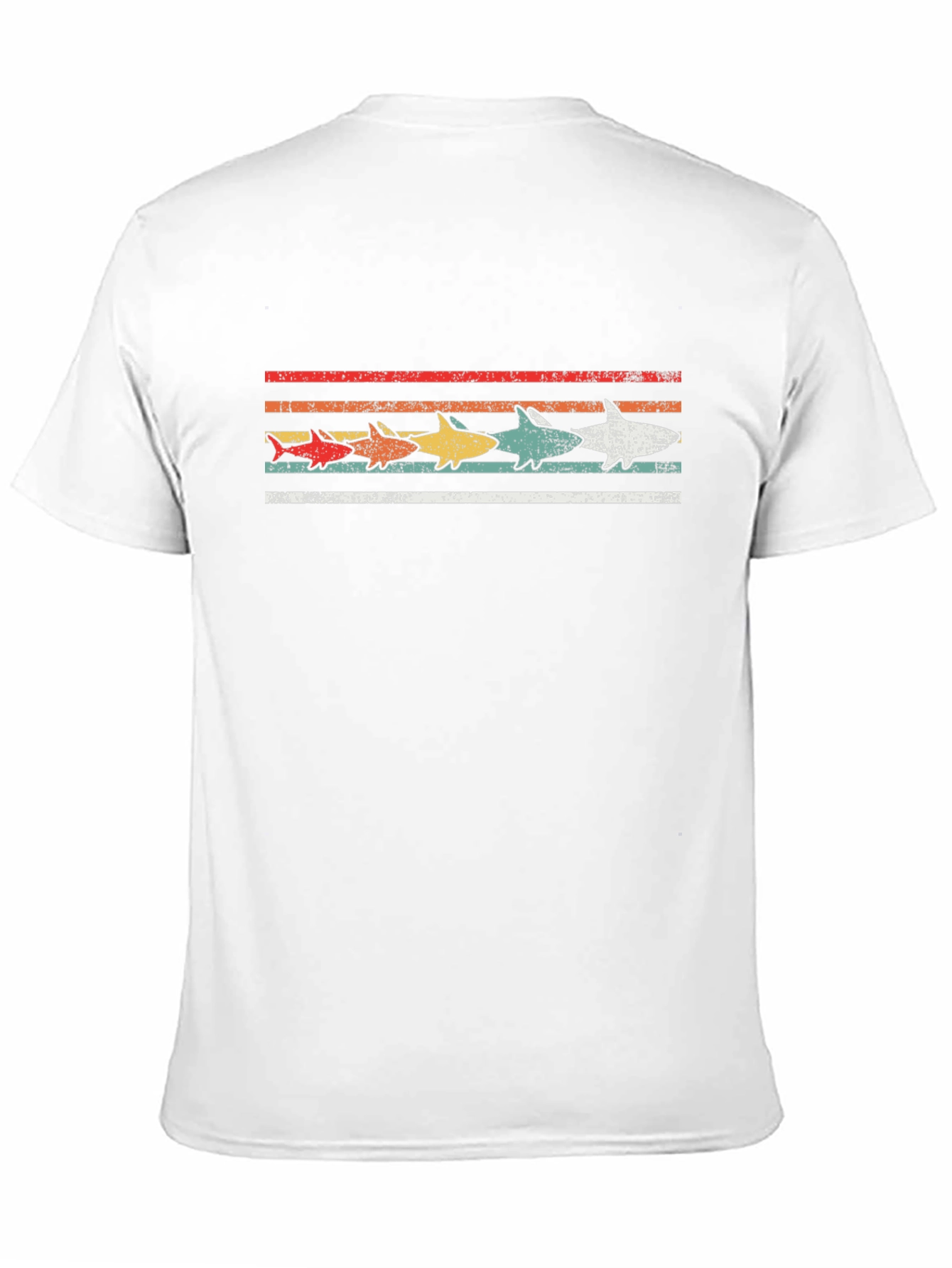 Retro Shark Line T-Shirt