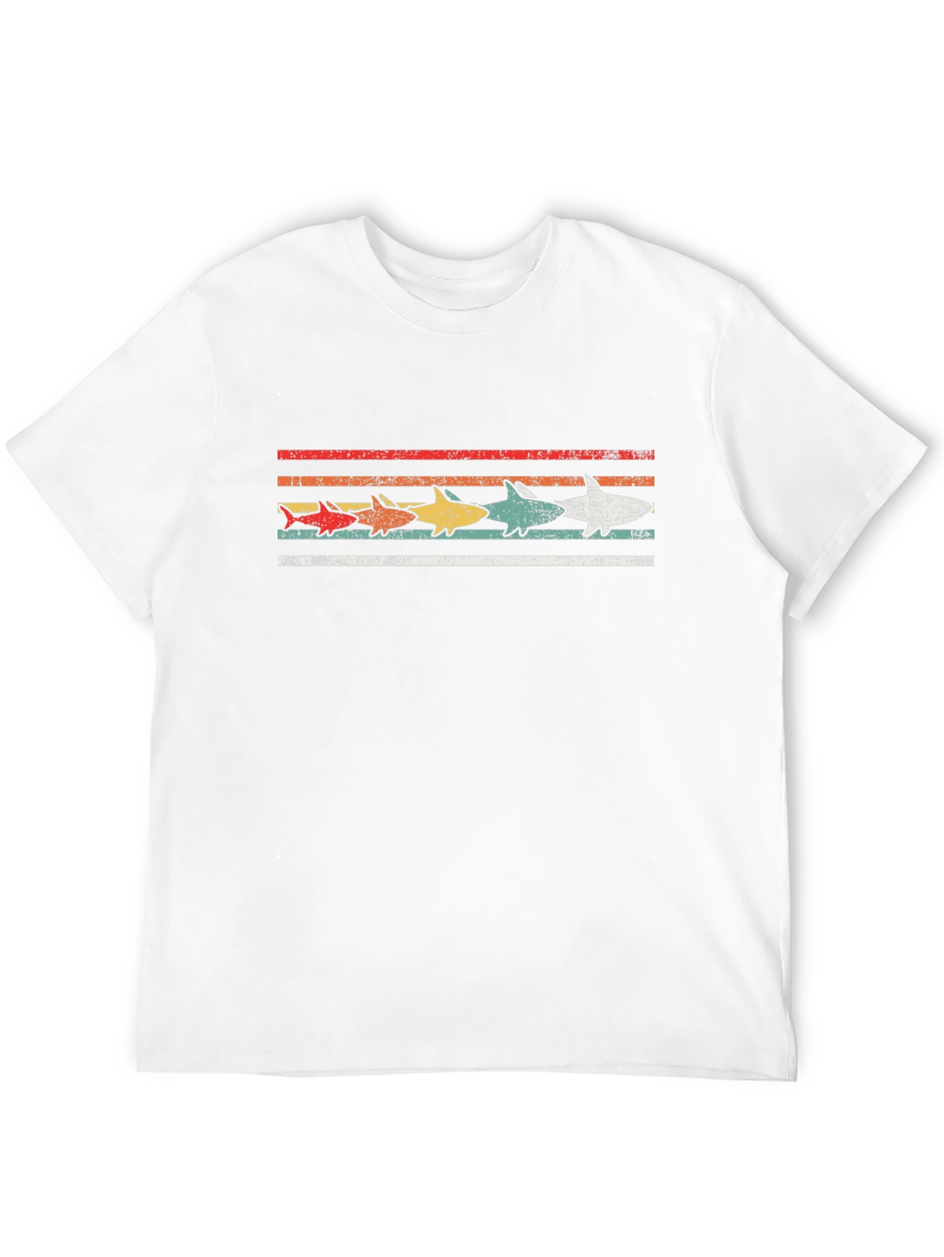 Retro Shark Line T-Shirt