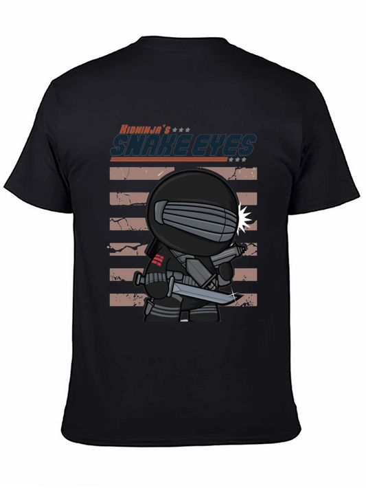 Kidninjas Snake Eyes Black T-Shirt