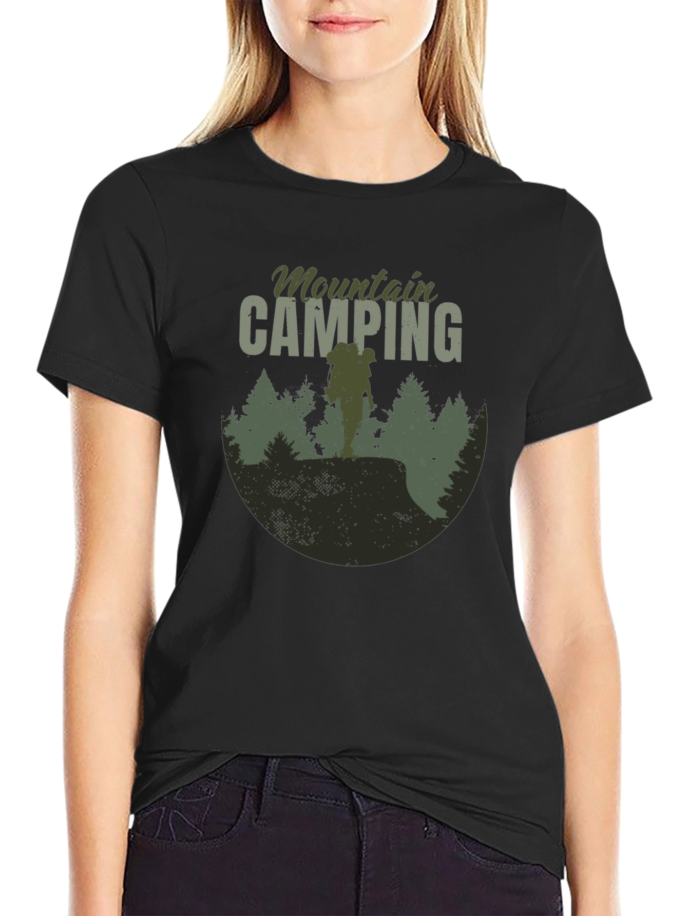 Mountain Camping Graphic T-Shirt