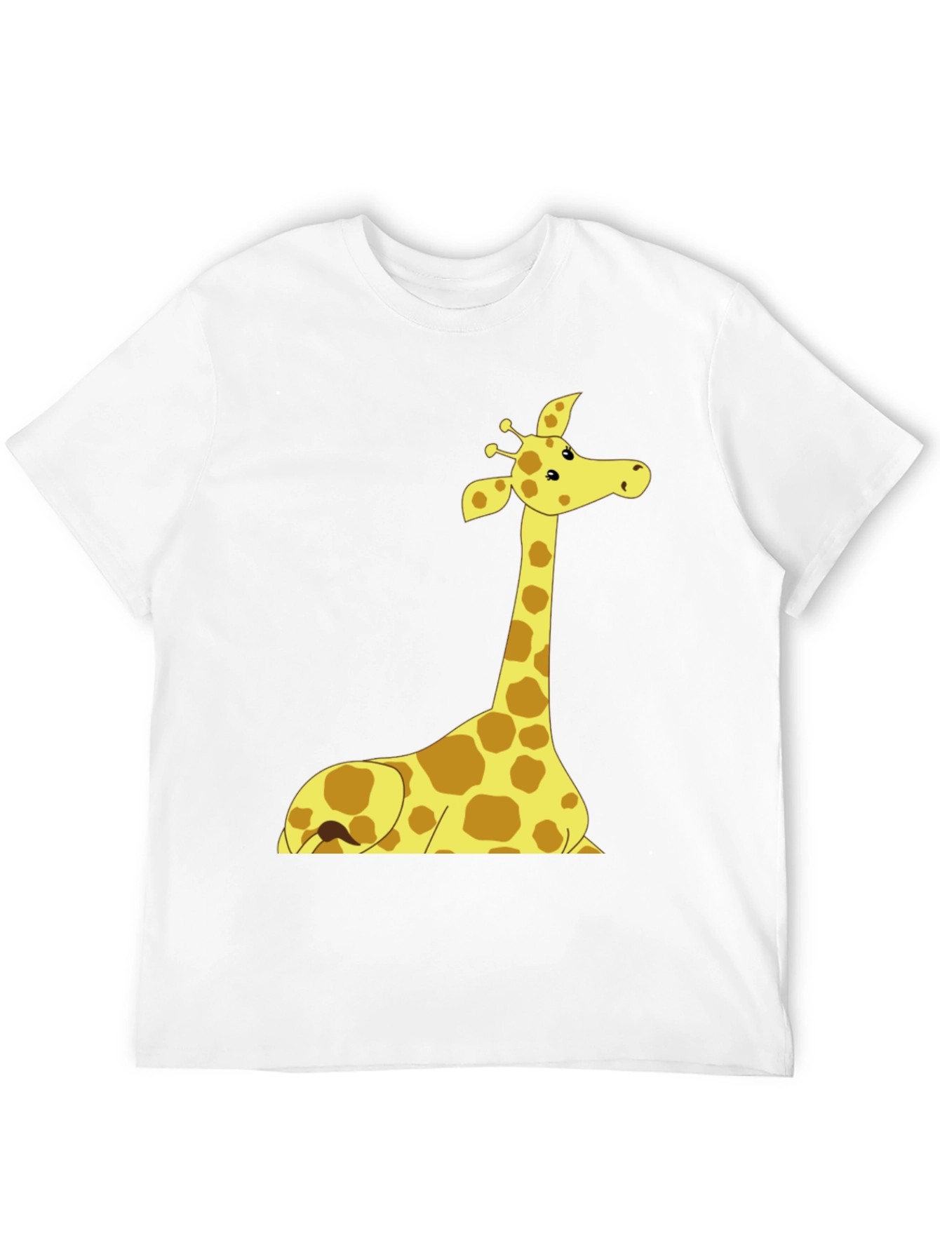 Giraffe Graphic Tee - Fun Animal T-Shirt