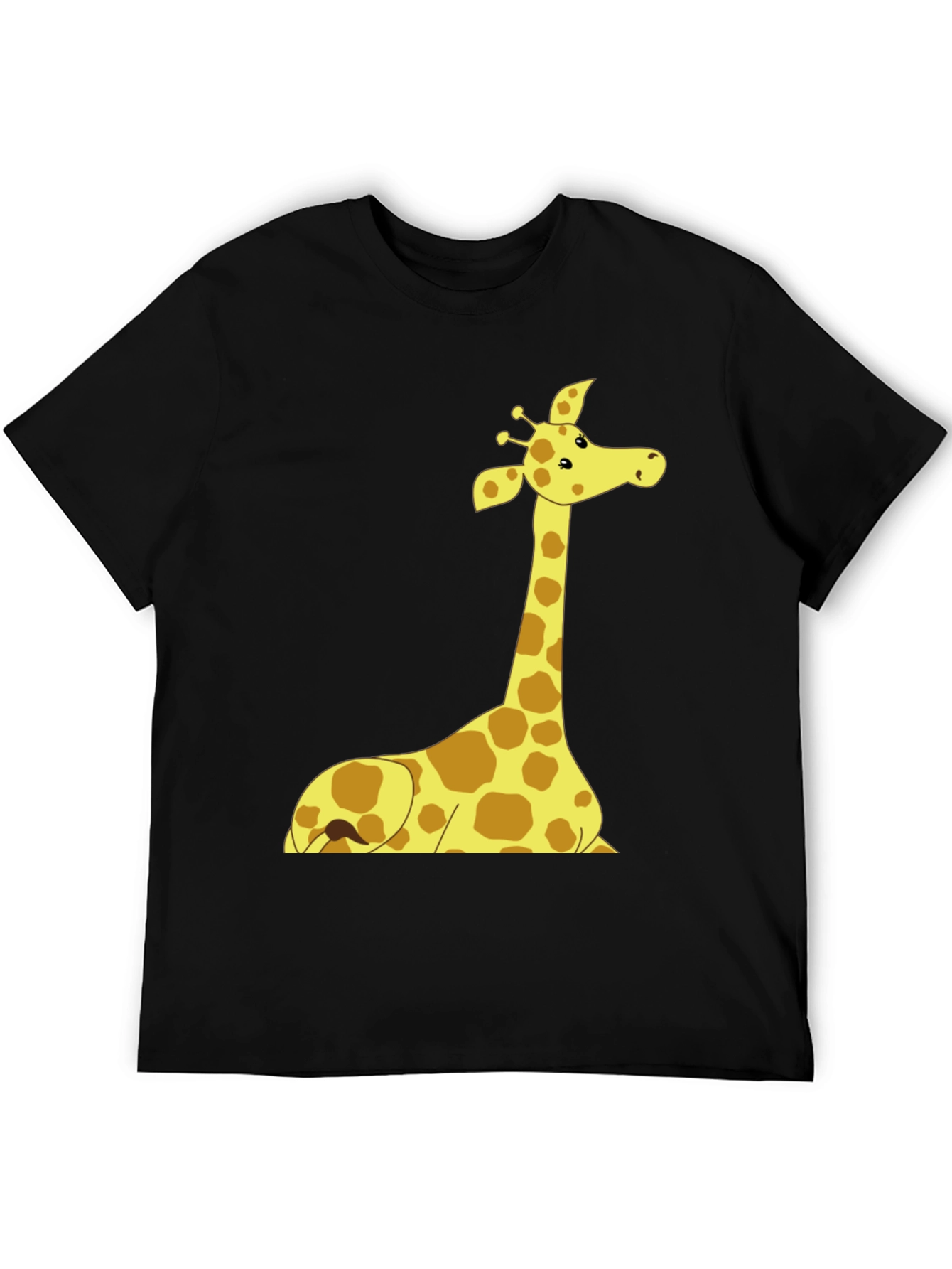 Giraffe Graphic Tee - Fun Animal T-Shirt
