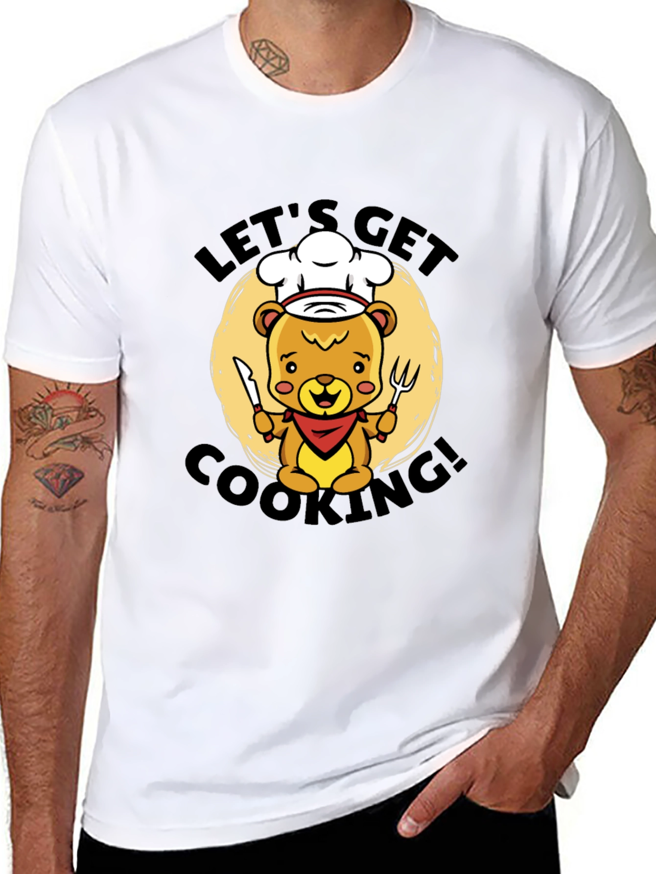 Lets Get Cooking Bear T-Shirt