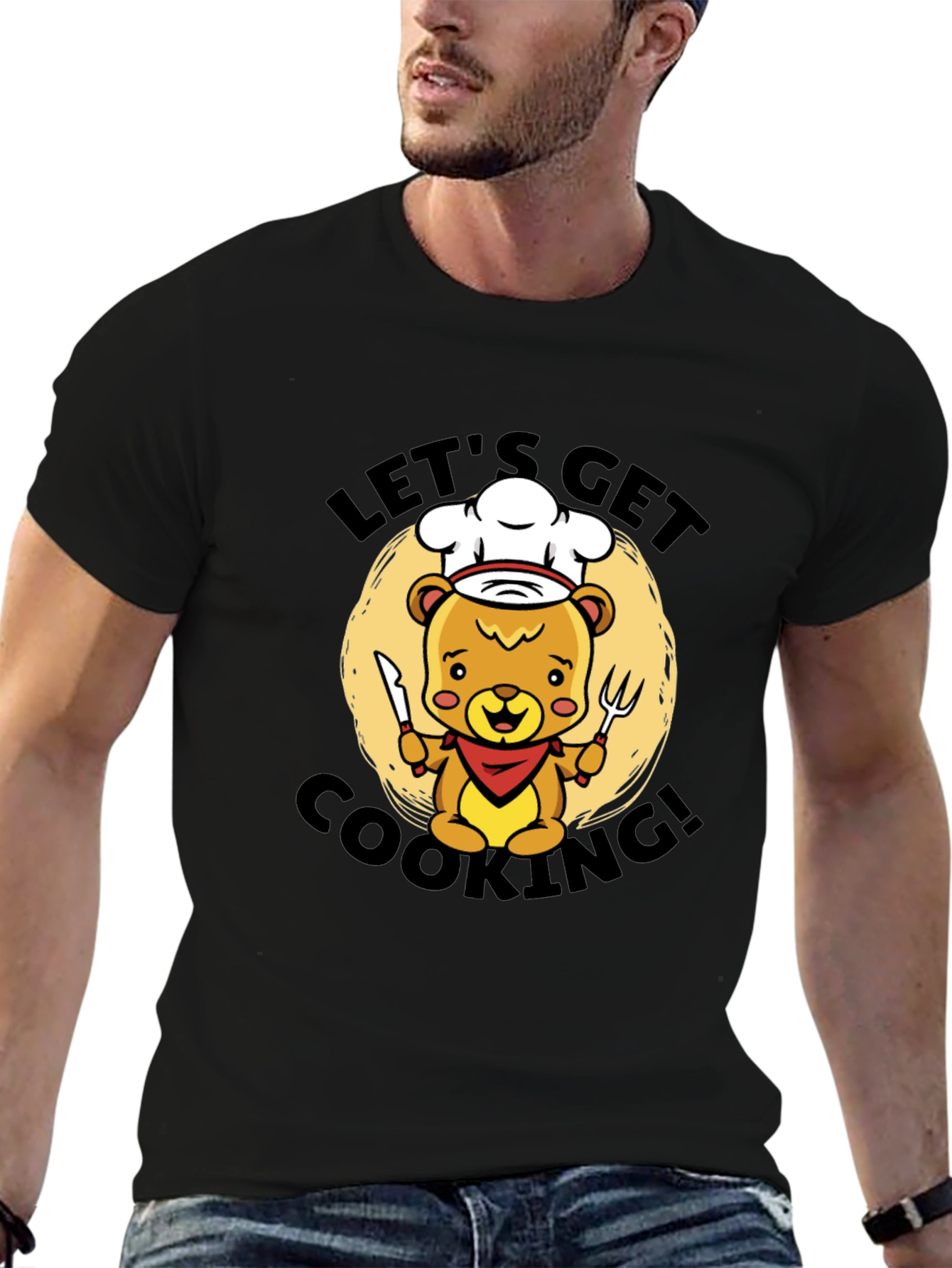 Lets Get Cooking Bear T-Shirt