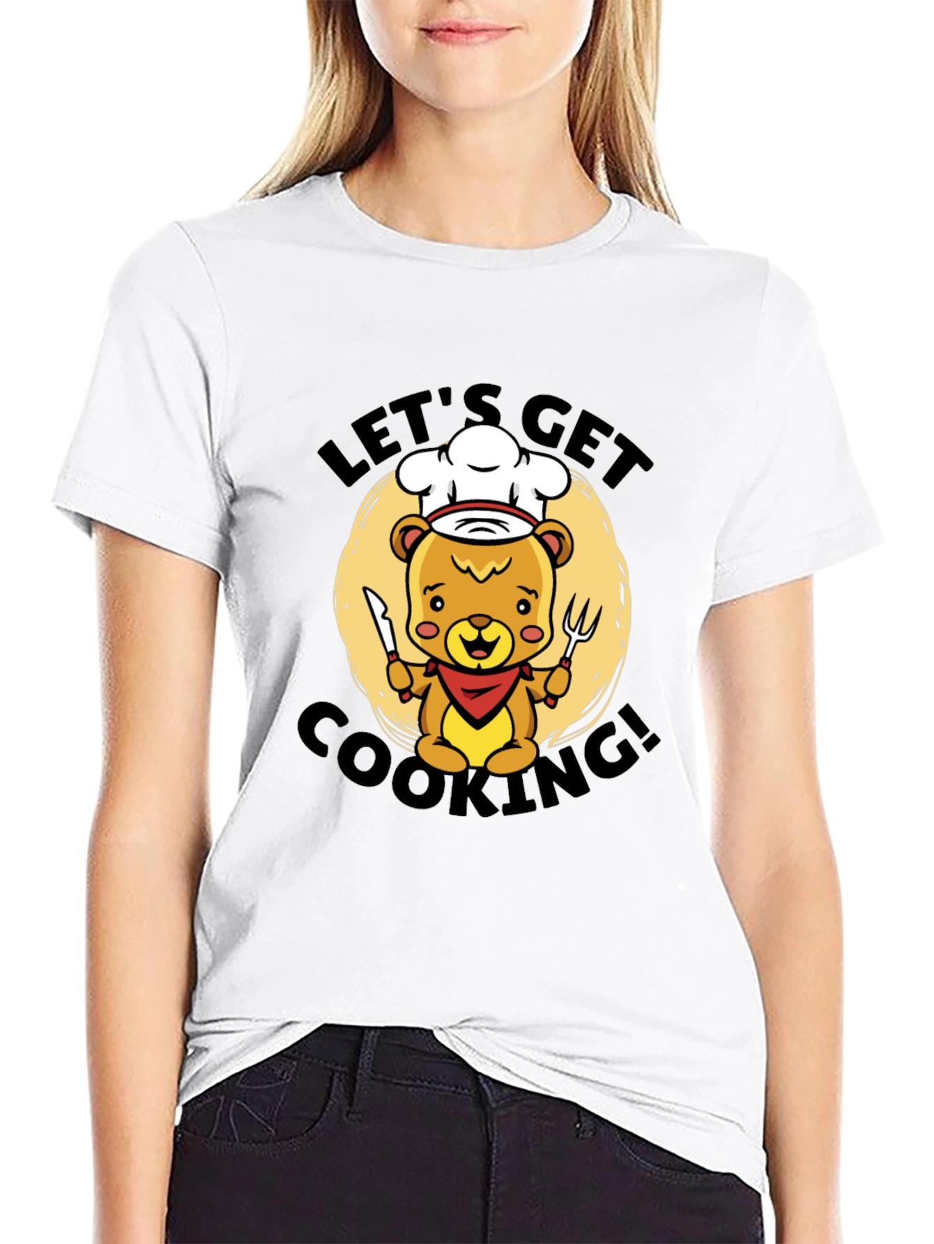 Lets Get Cooking Bear T-Shirt
