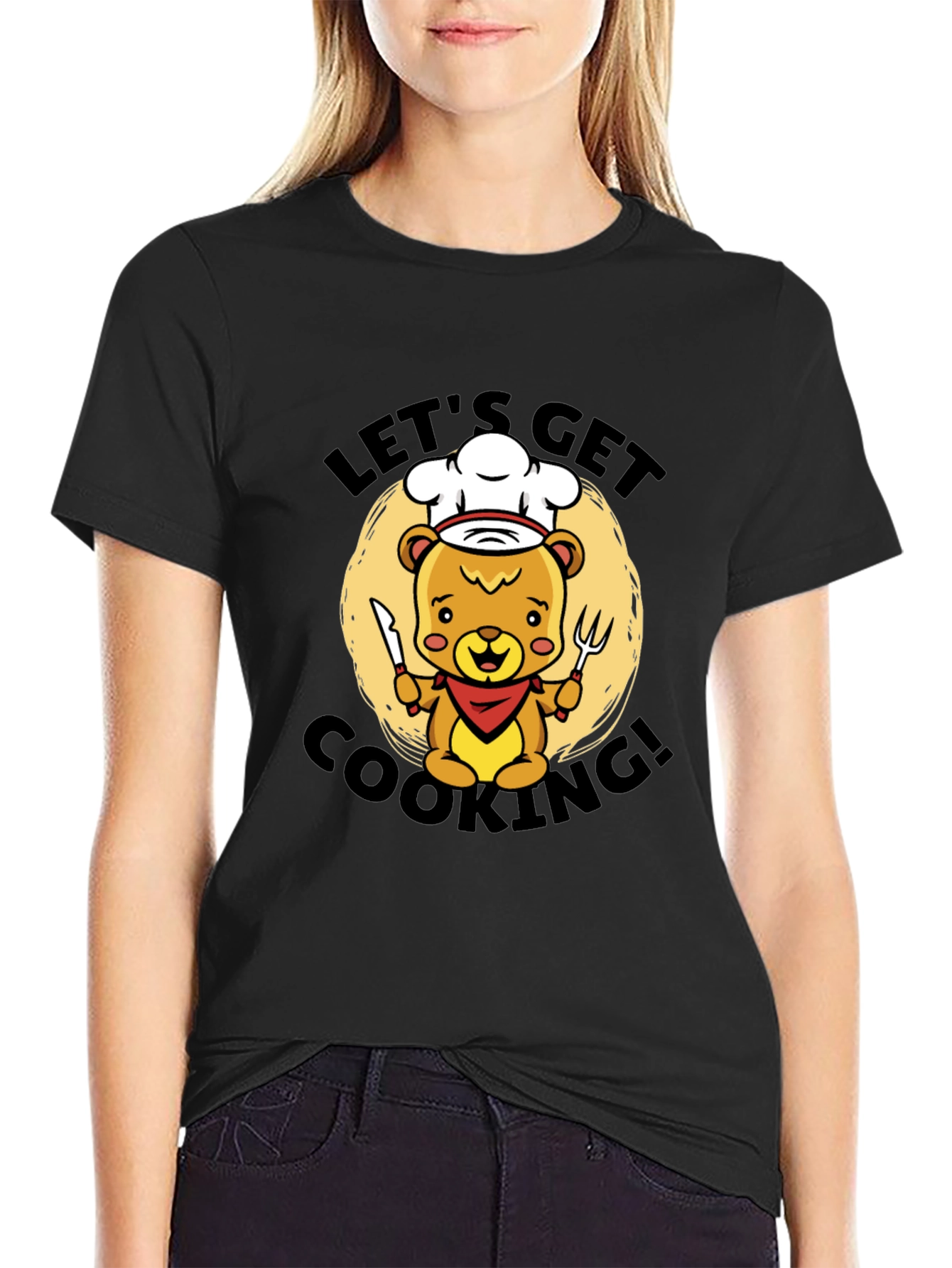 Lets Get Cooking Bear T-Shirt