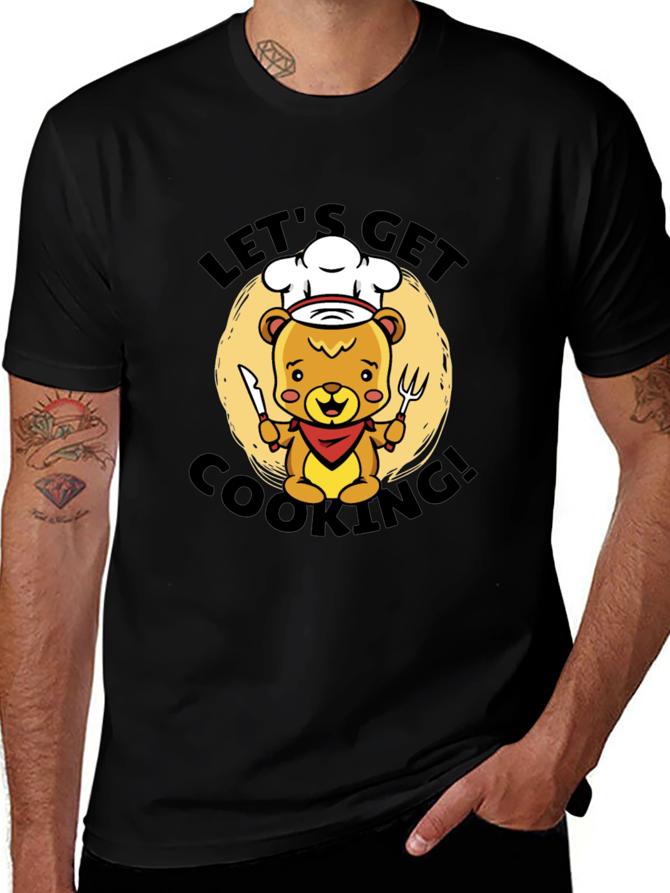 Lets Get Cooking Bear T-Shirt