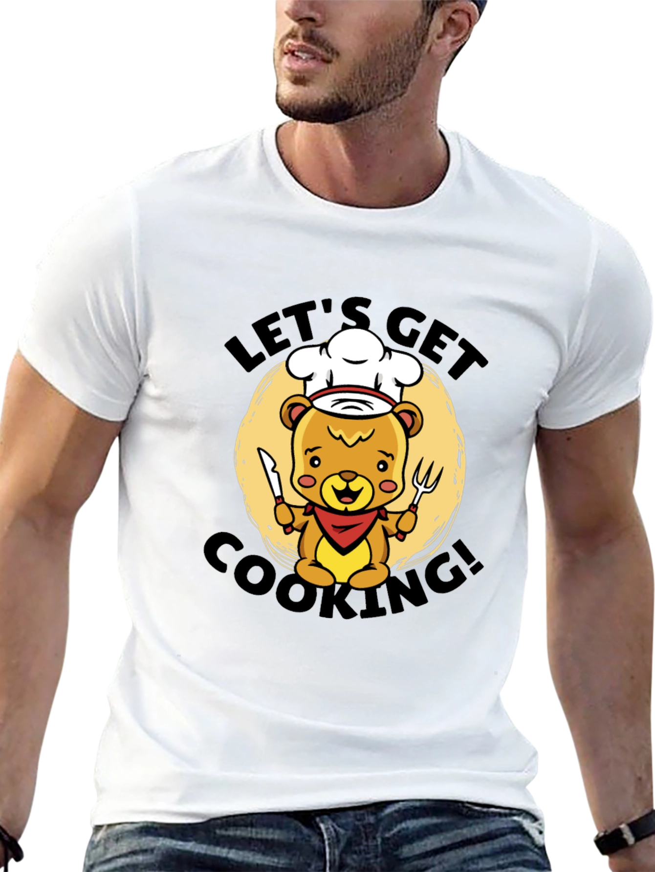 Lets Get Cooking Bear T-Shirt