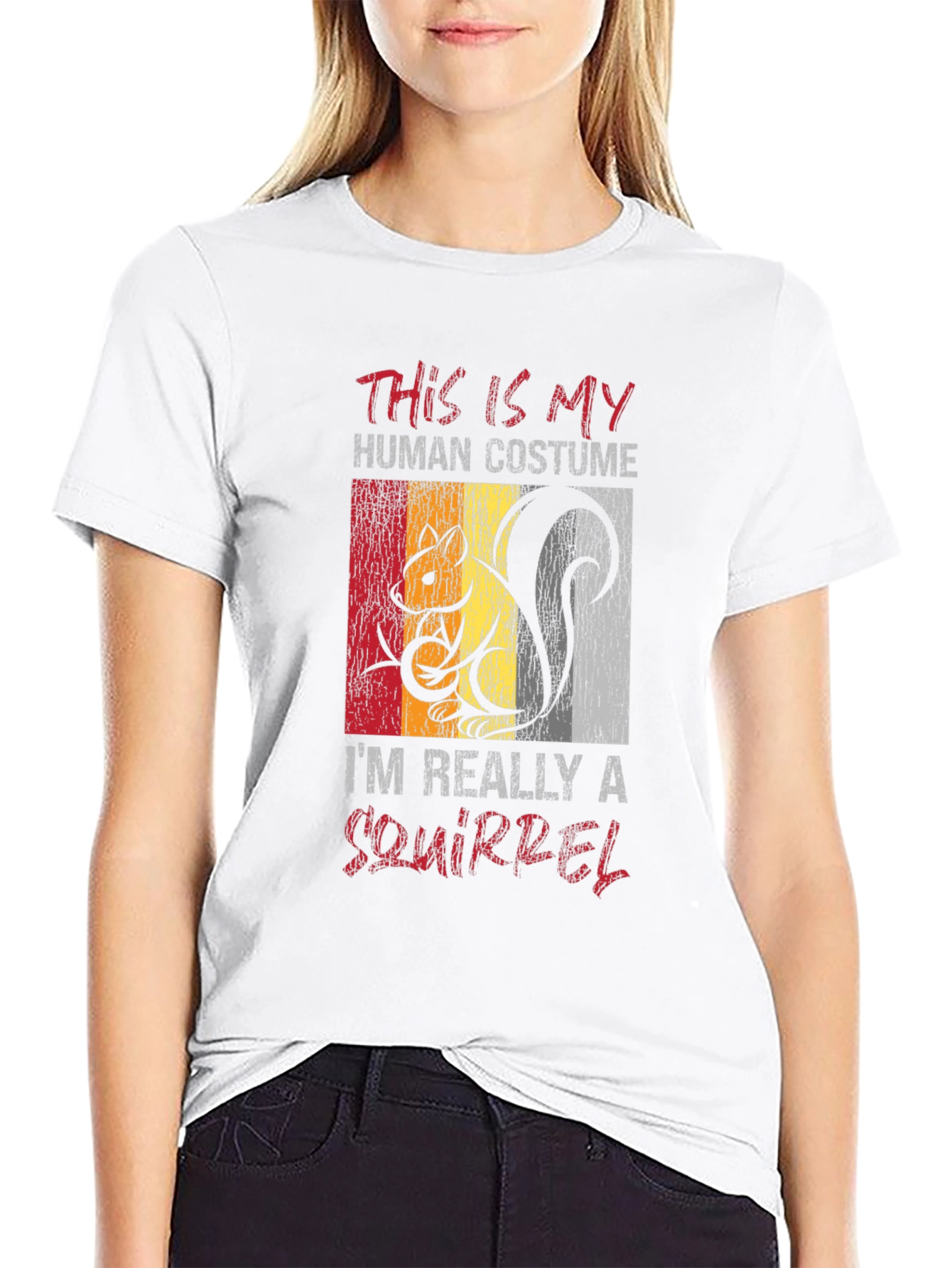 Human Costume Squirrel T-Shirt