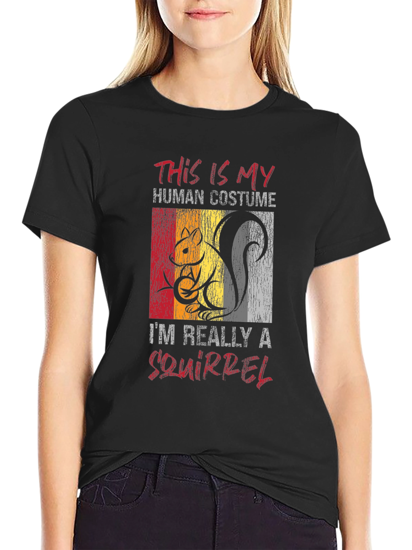 Human Costume Squirrel T-Shirt