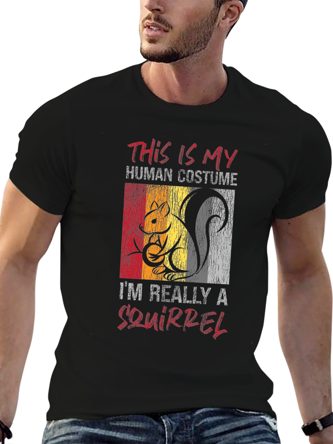 Human Costume Squirrel T-Shirt