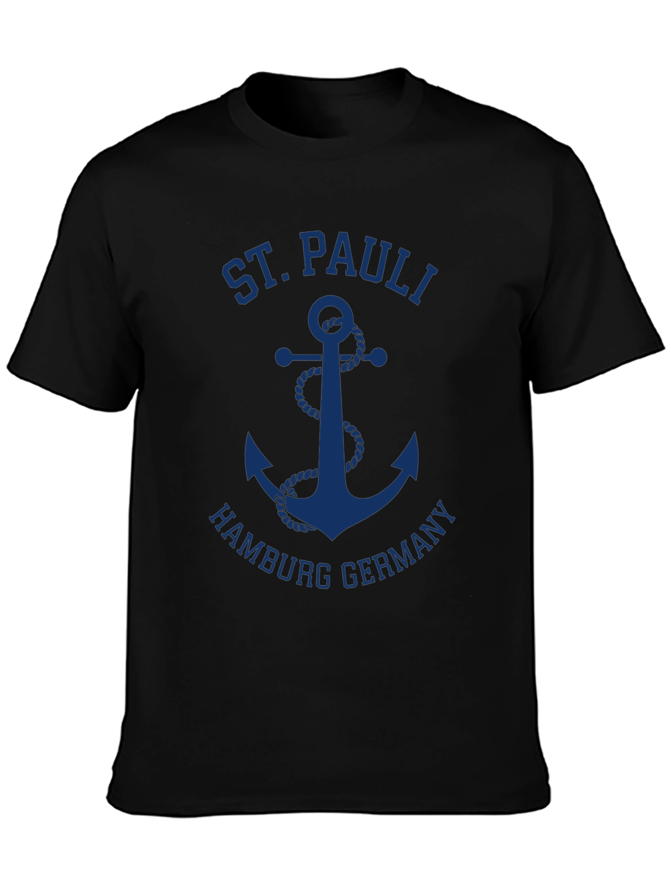 St. Pauli Anchor Graphic Black T-Shirt