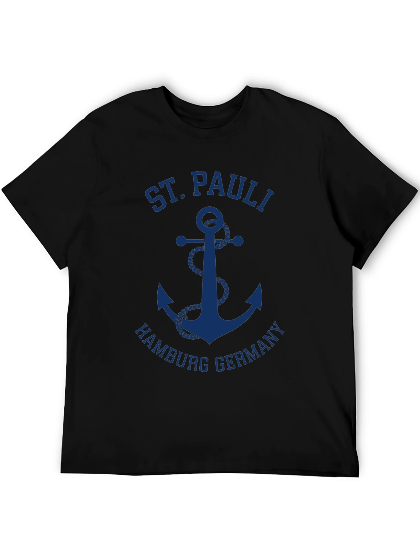 St. Pauli Anchor Graphic Black T-Shirt