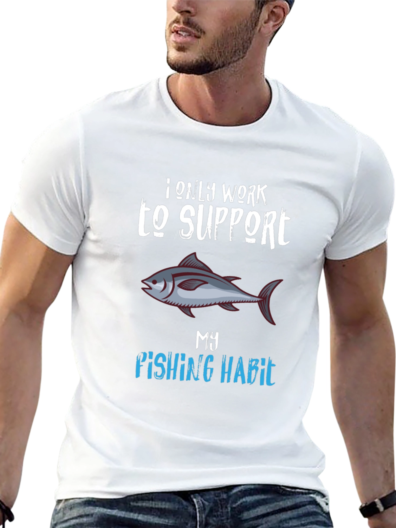 Fishing Habit T-Shirt - Unique Angler Tee
