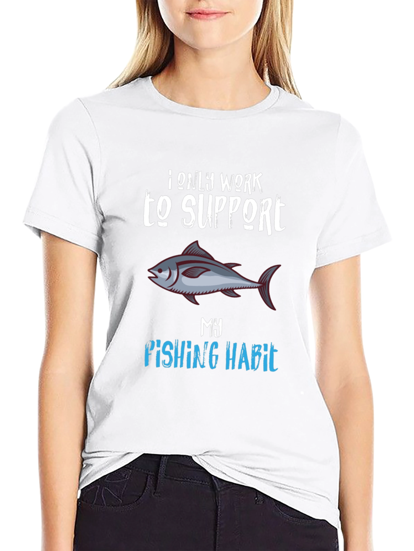 Fishing Habit T-Shirt - Unique Angler Tee