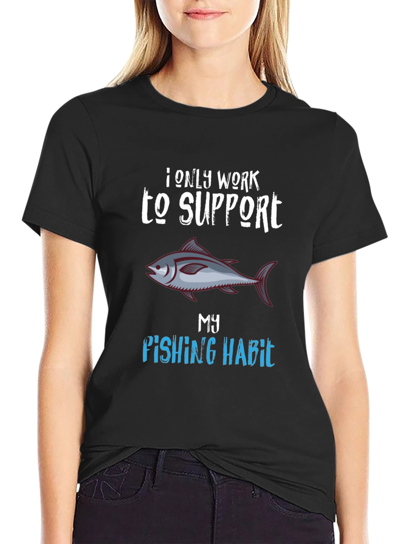 Fishing Habit T-Shirt - Unique Angler Tee