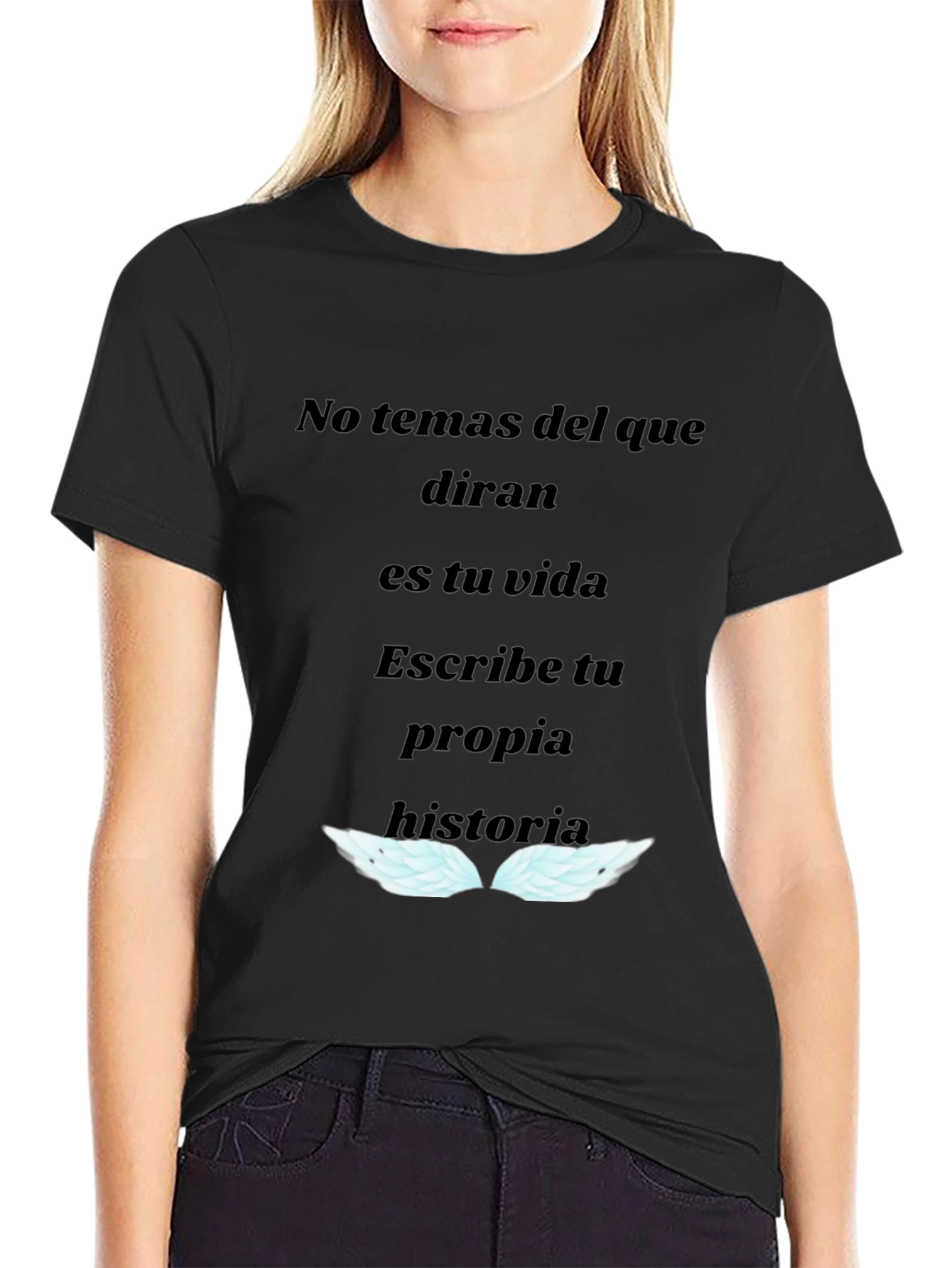 Inspirational Quote Tee - Write Your Own Story