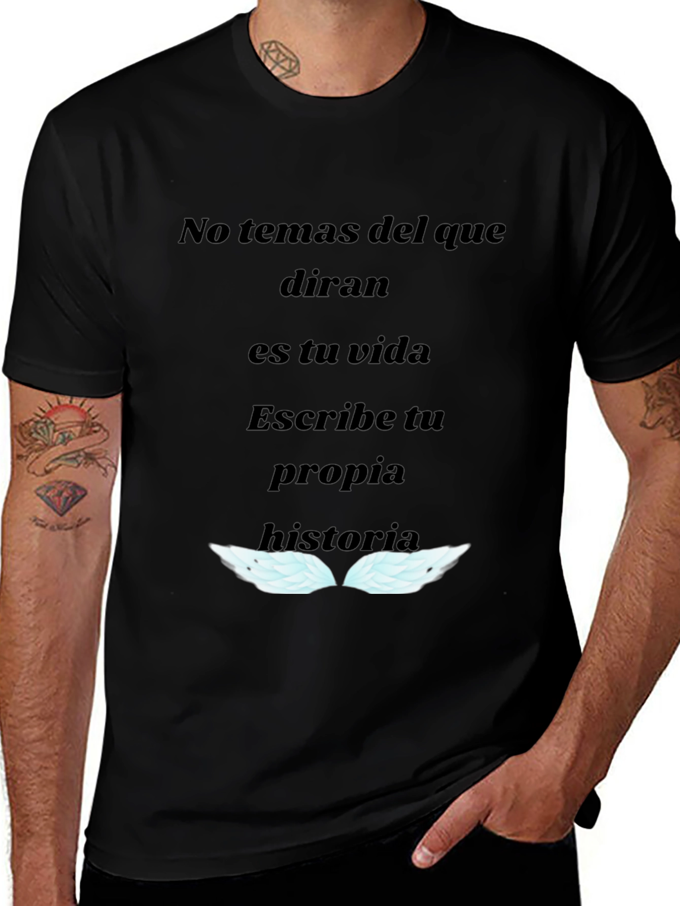 Inspirational Quote Tee - Write Your Own Story