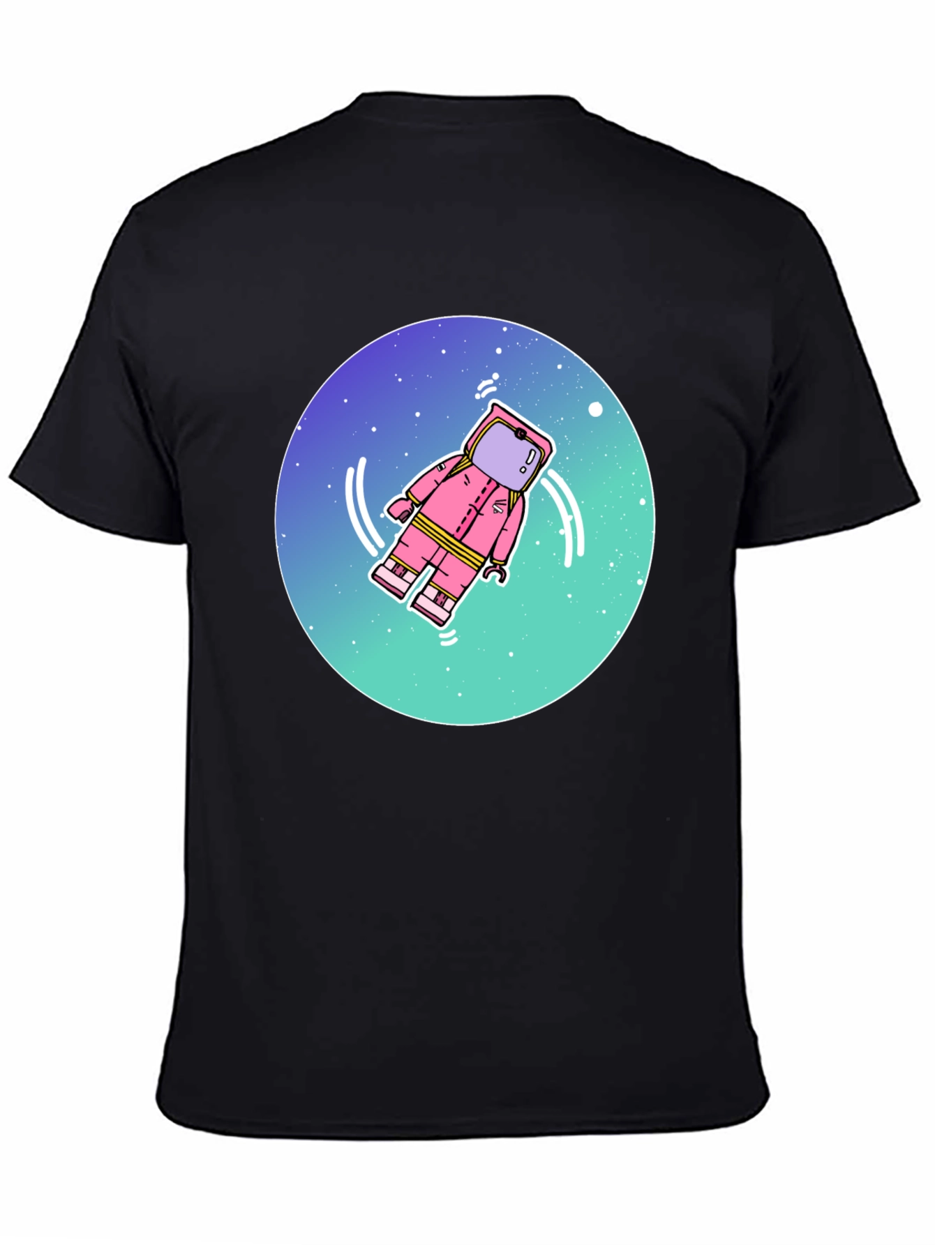 Astronaut LEGO T-Shirt - Cosmic Pink Spaceman Tee