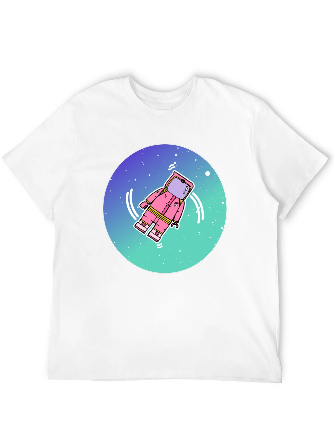 Astronaut LEGO T-Shirt - Cosmic Pink Spaceman Tee