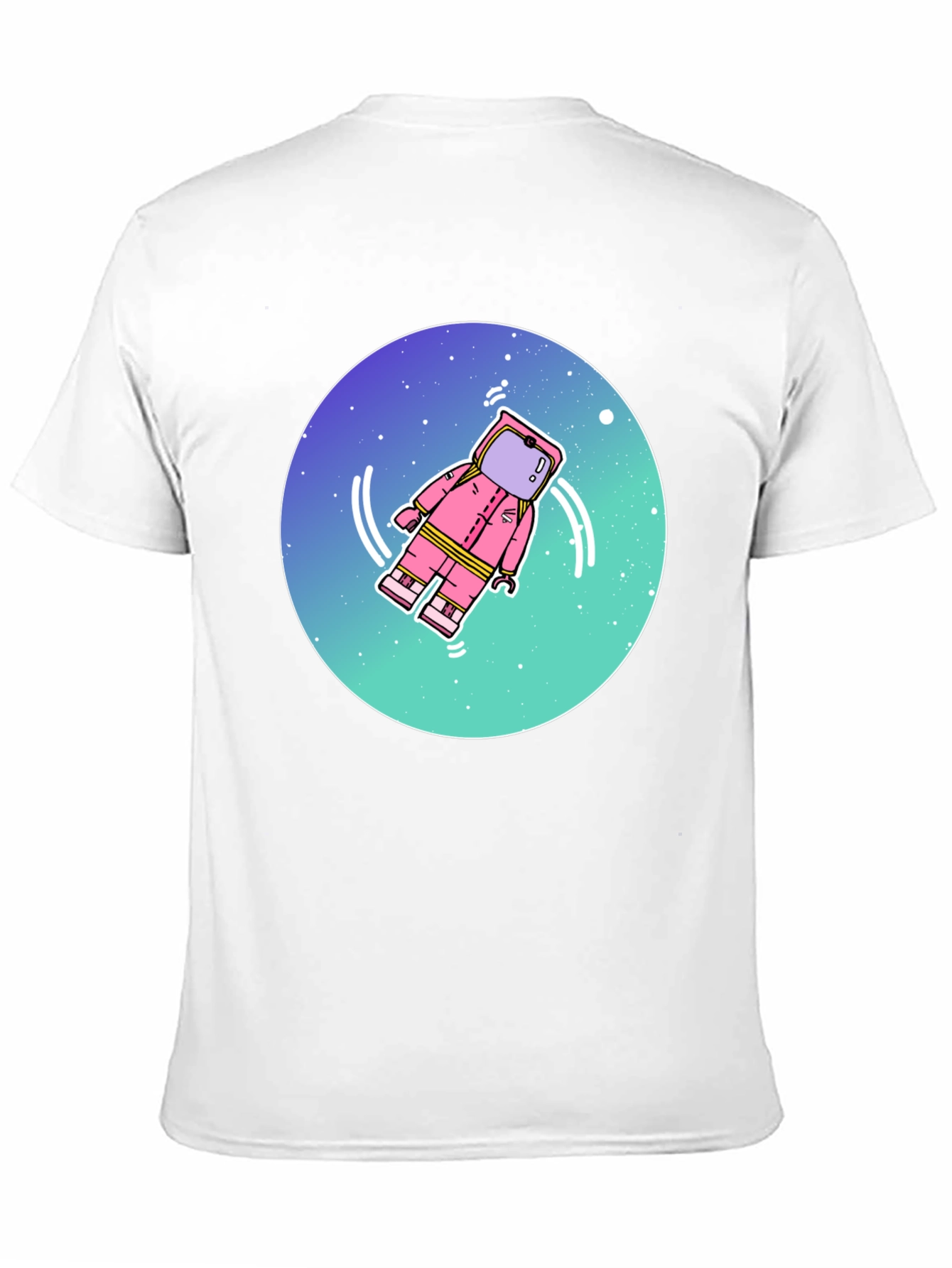 Astronaut LEGO T-Shirt - Cosmic Pink Spaceman Tee
