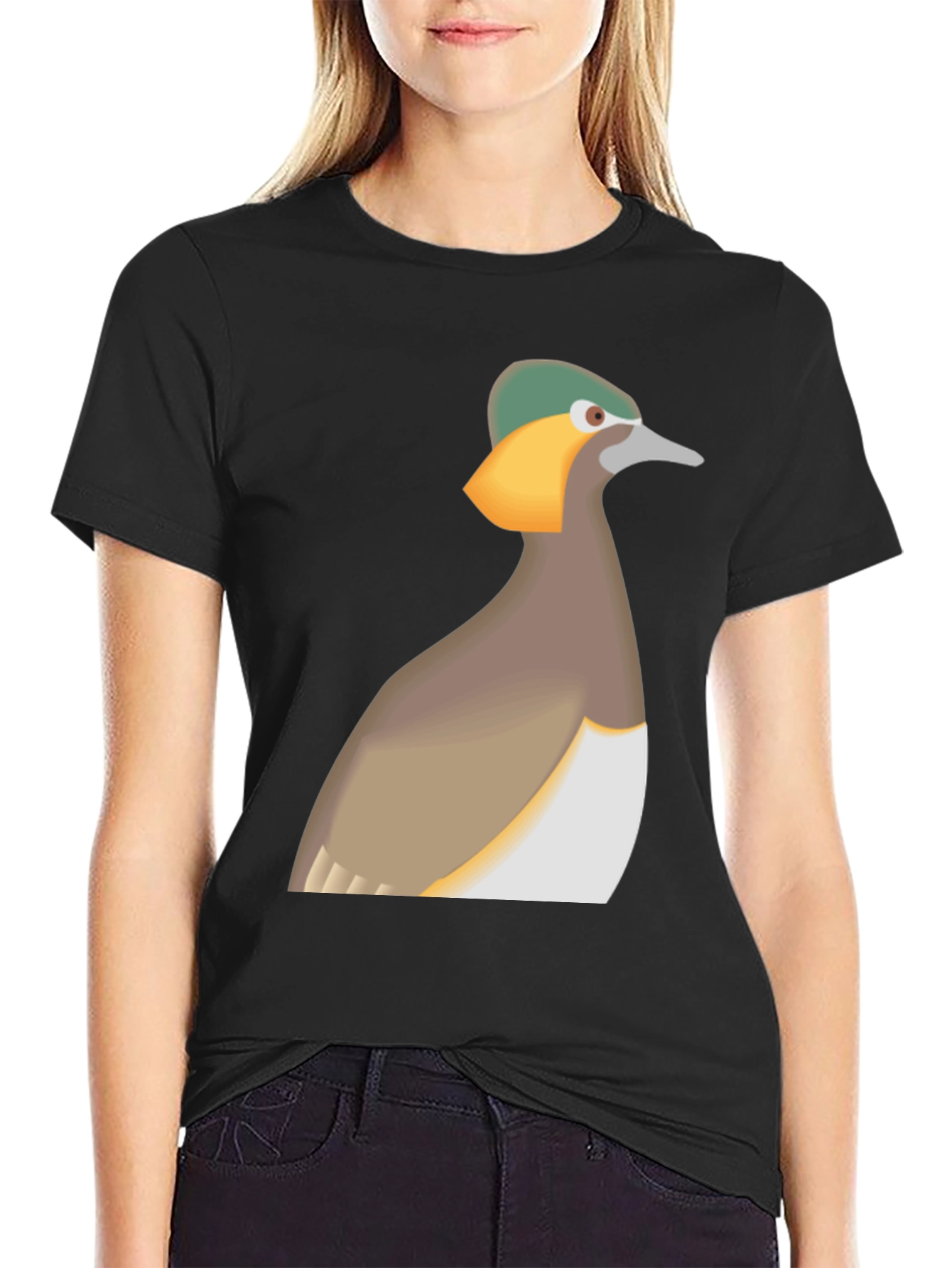 Bird Graphic Tee - Unique Avian Design