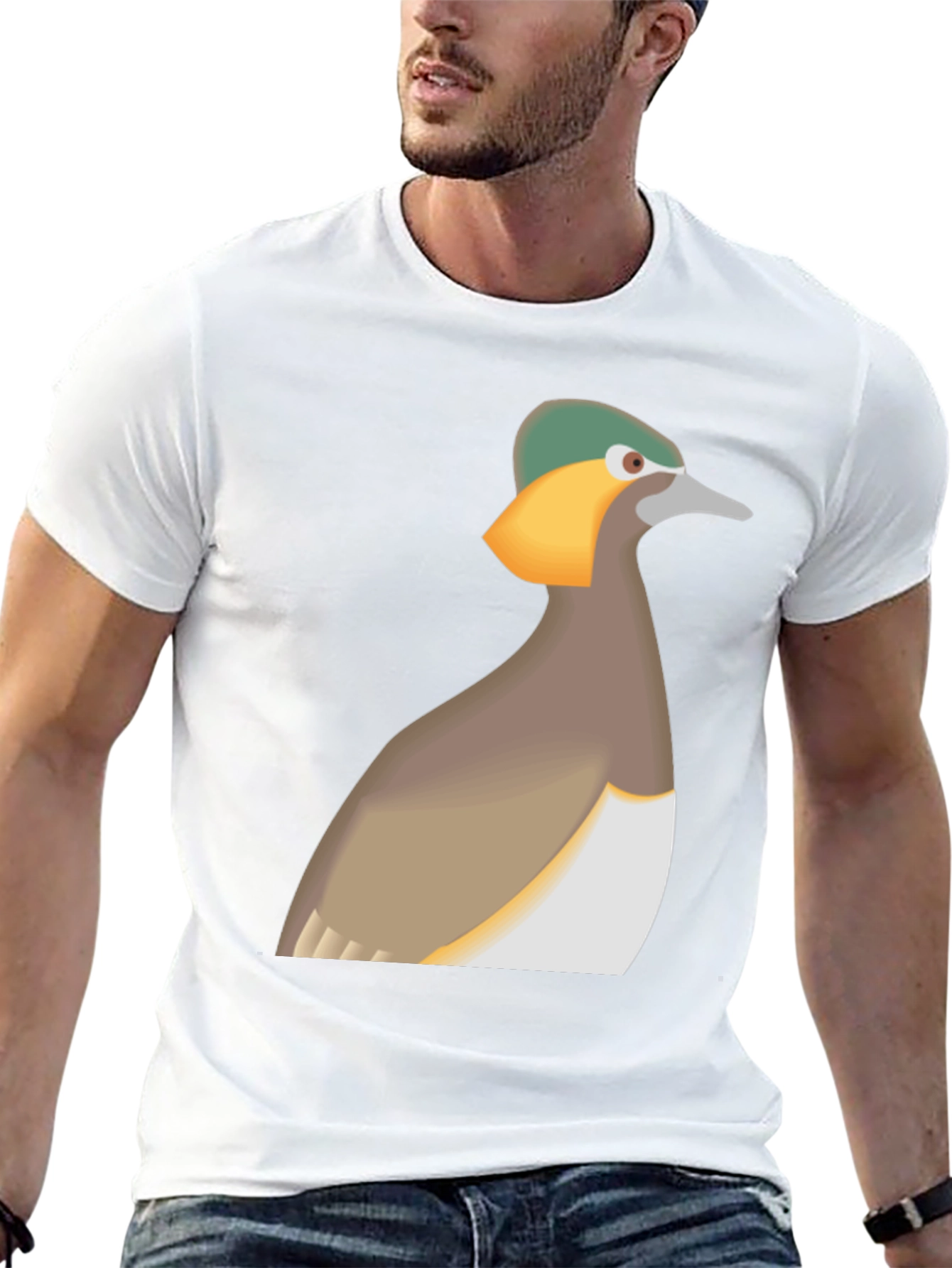 Bird Graphic Tee - Unique Avian Design