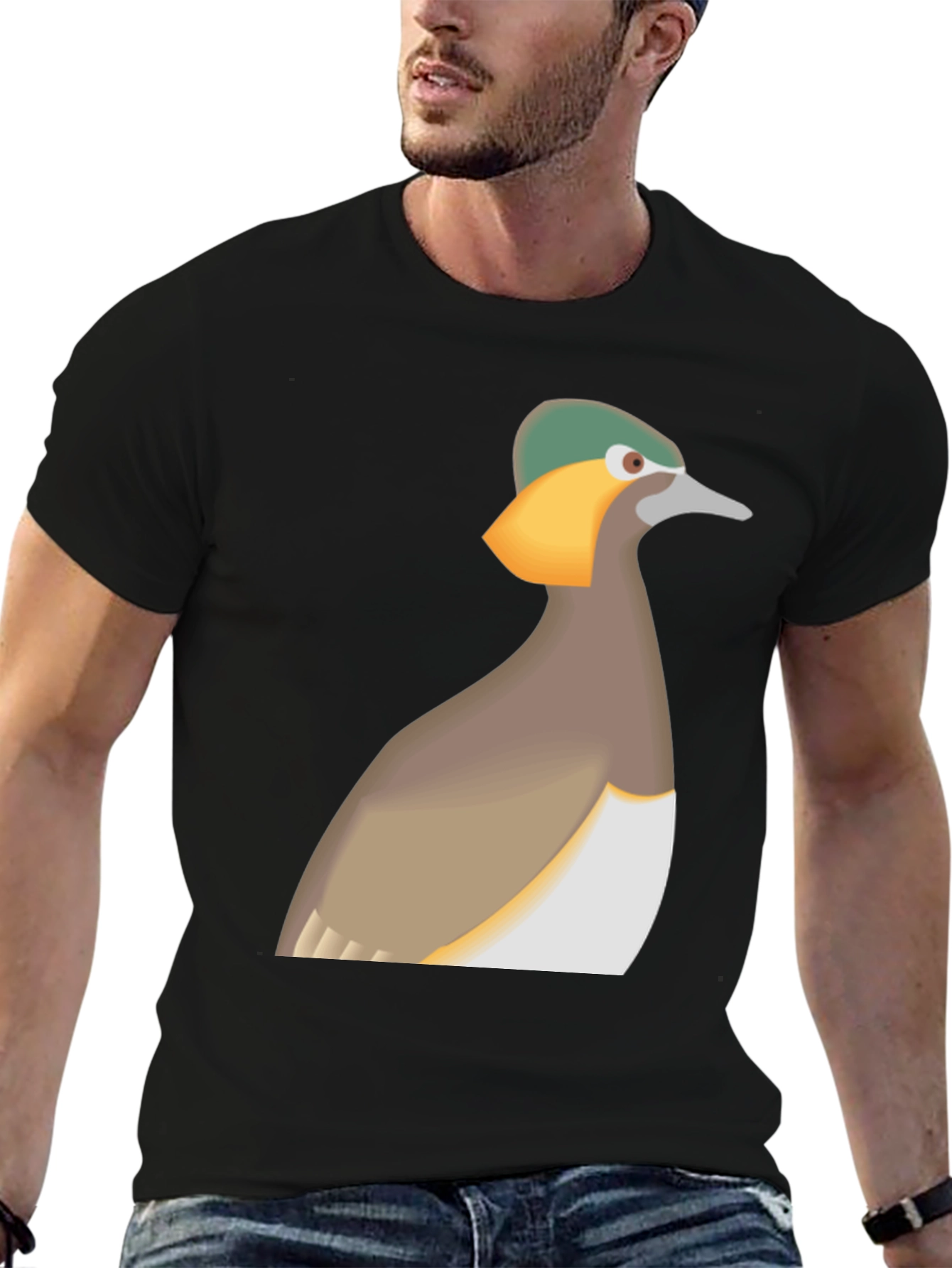Bird Graphic Tee - Unique Avian Design