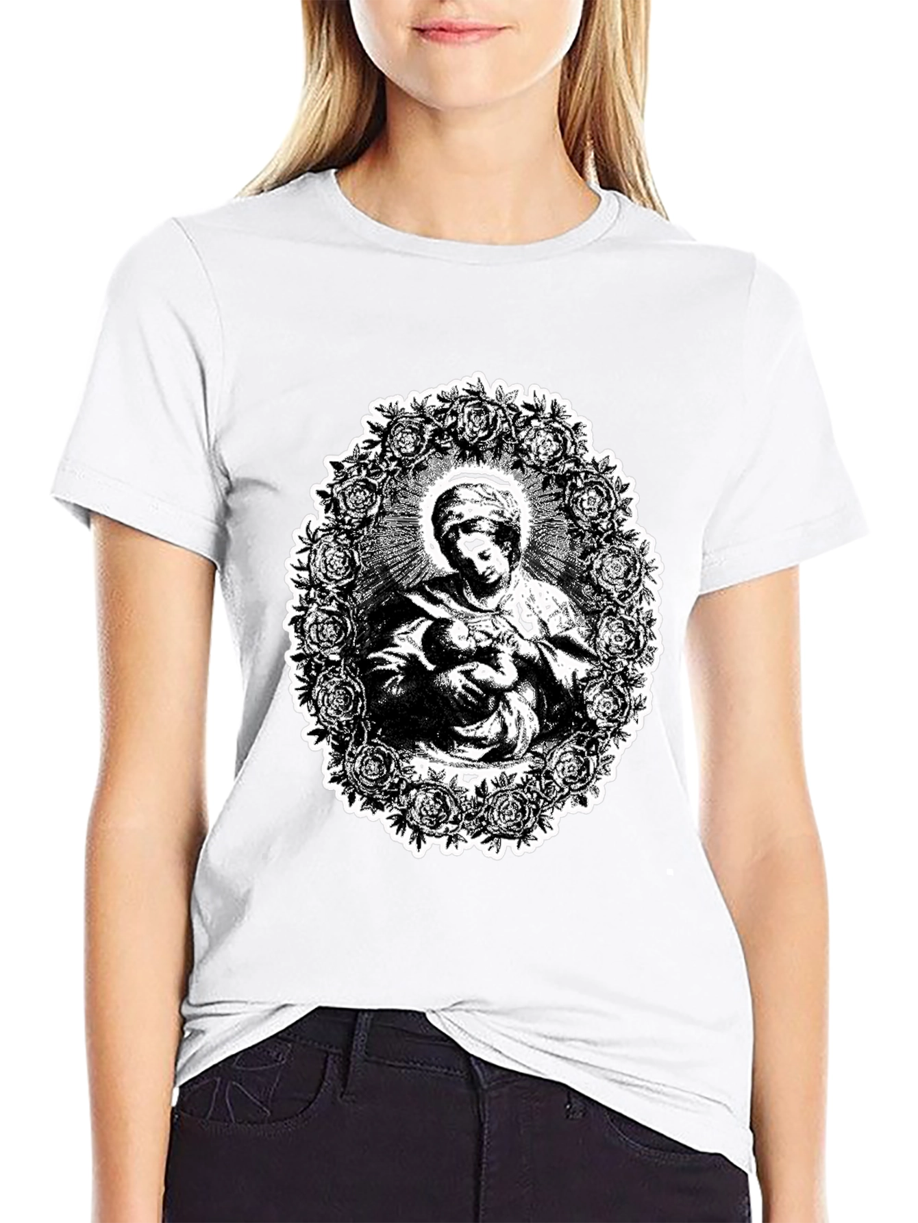 Madonna & Child Graphic Tee
