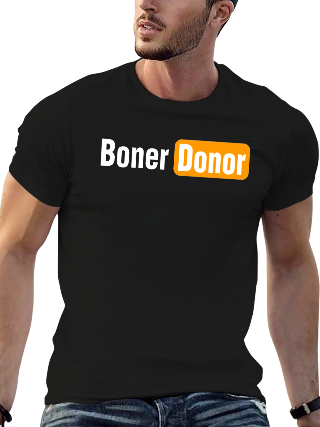 Boner Donor Funny Graphic T-Shirt