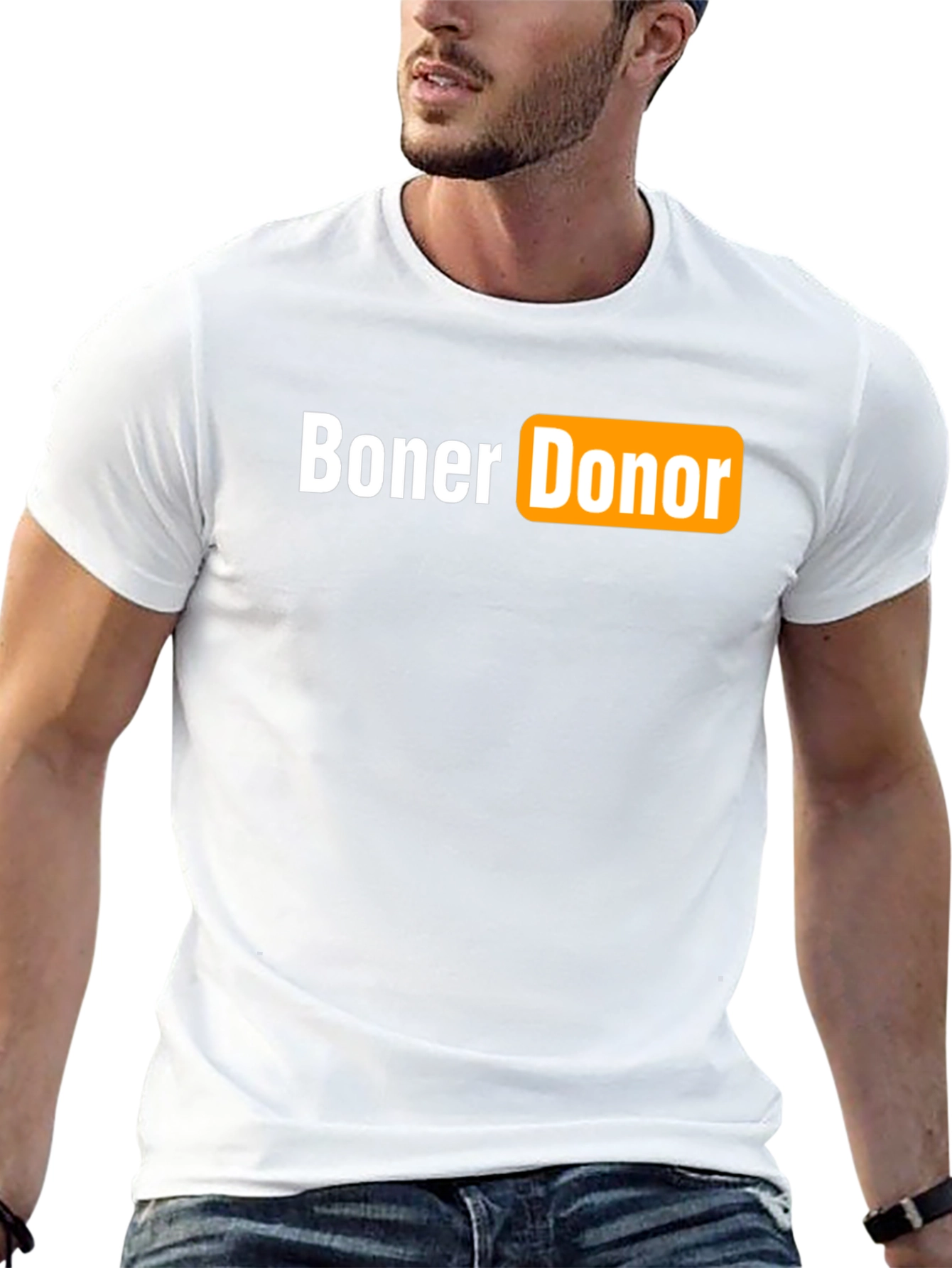 Boner Donor Funny Graphic T-Shirt