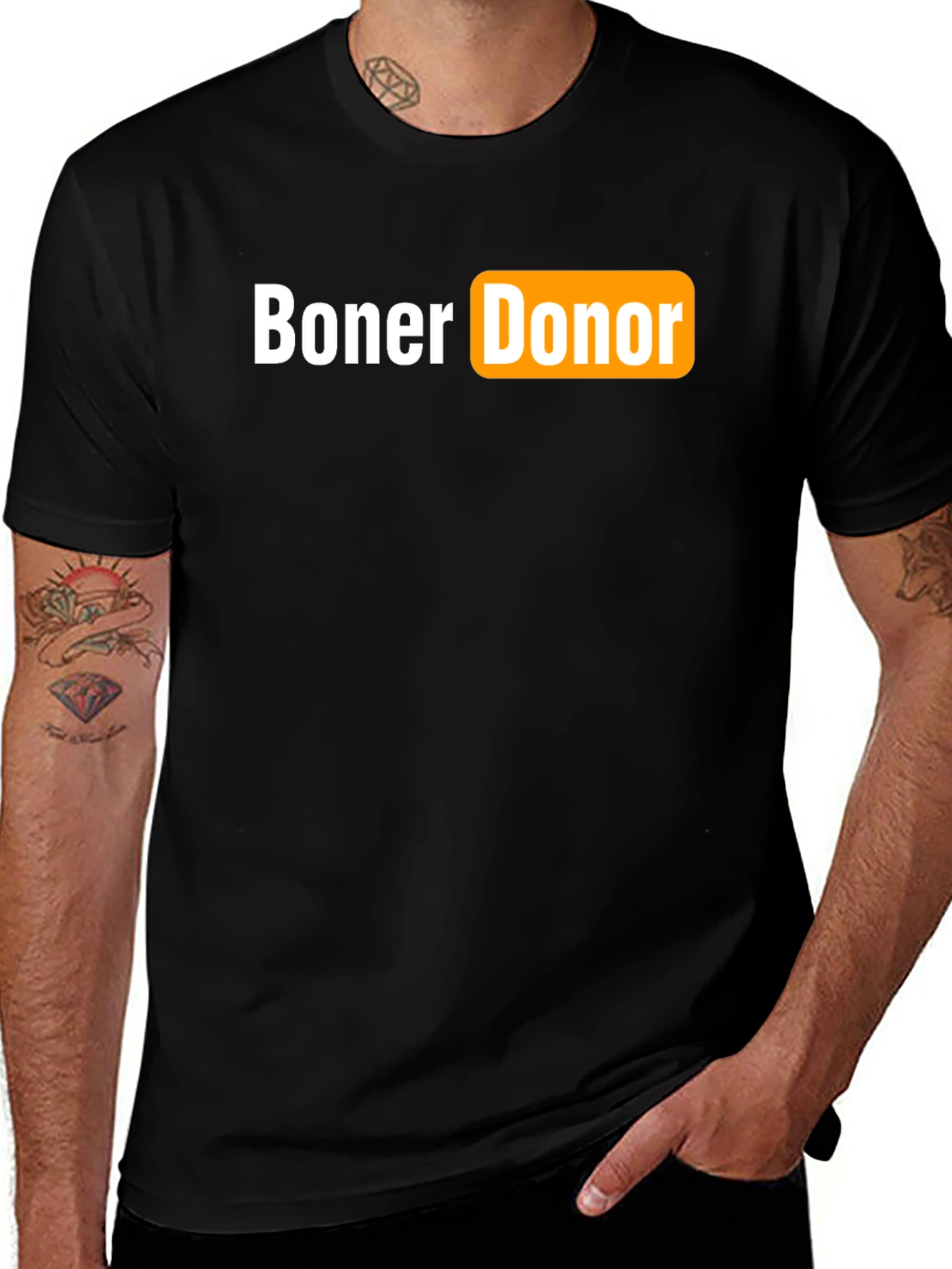 Boner Donor Funny Graphic T-Shirt