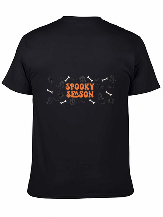 Spooky Season Graphic Tee - Halloween Apparel