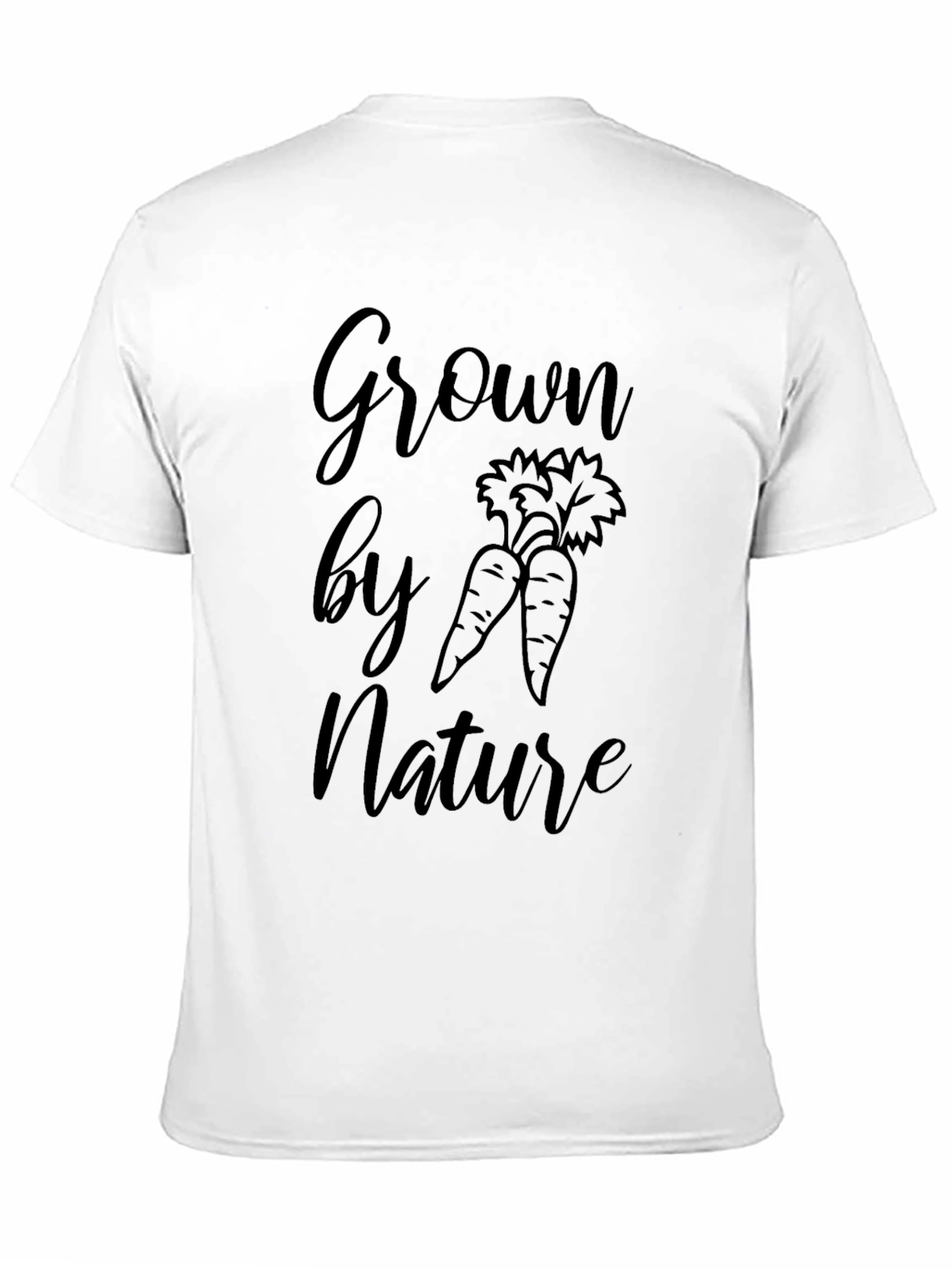 Grown by Nature Black T-Shirt