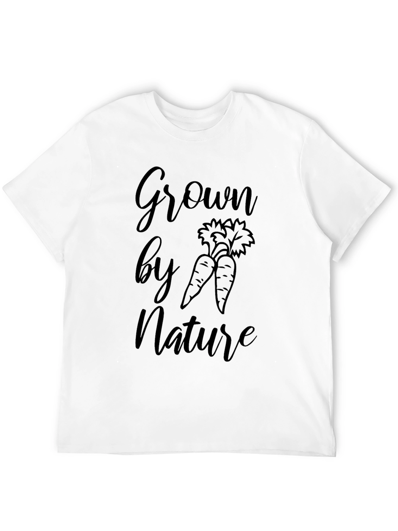 Grown by Nature Black T-Shirt