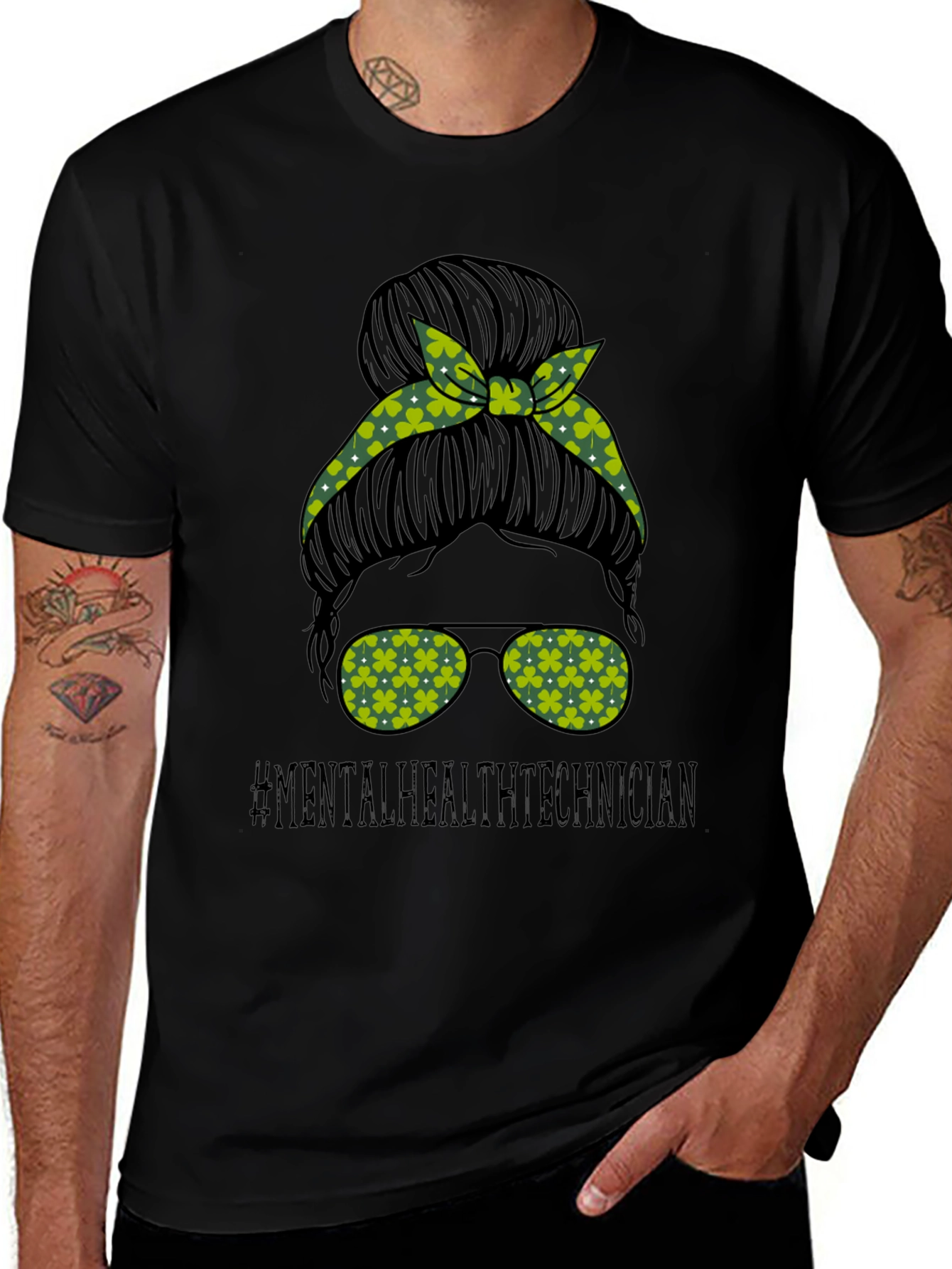 Mental Health Technician St. Patricks Day T-Shirt